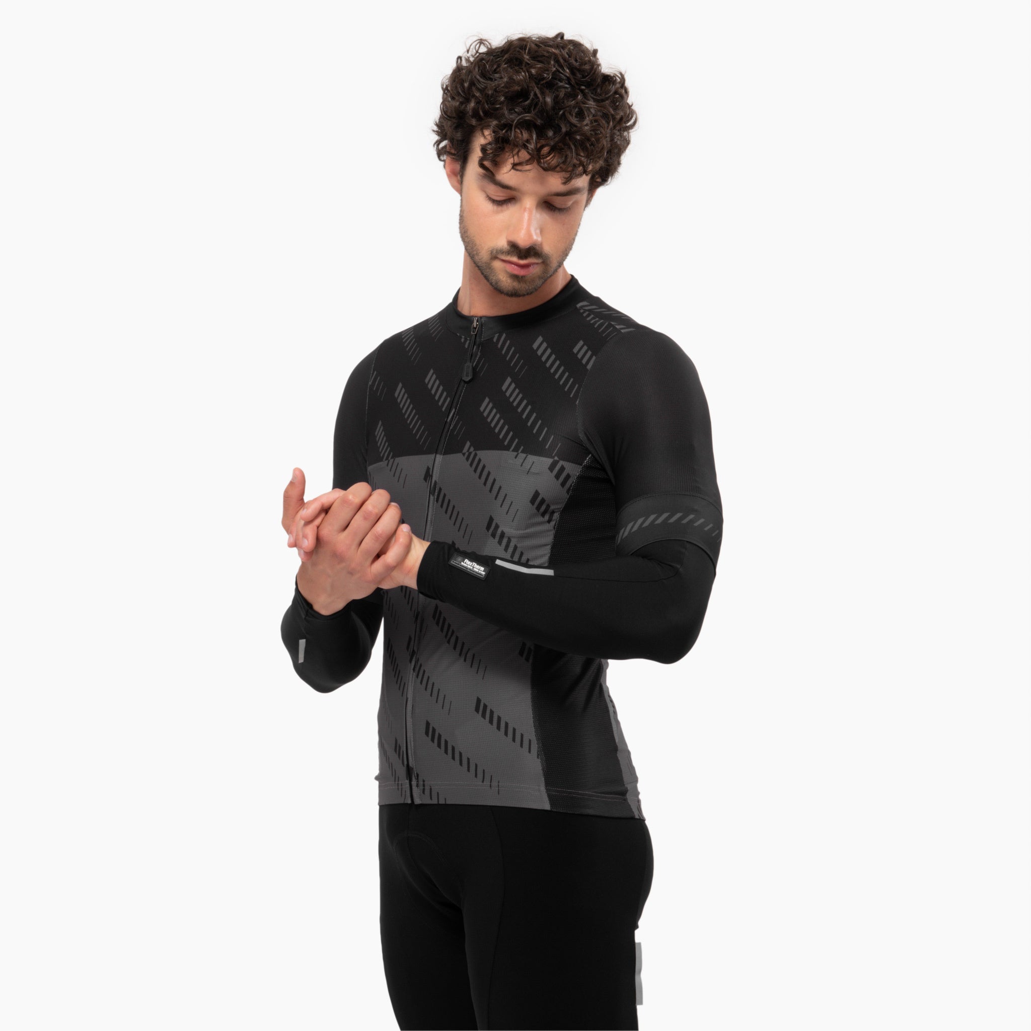 Black Arm Warmers Unisex | Scicon Sports