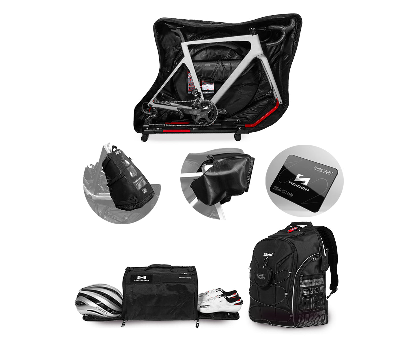 DAS RENNRAD-TASCHEN-SET FÜR PROFIS