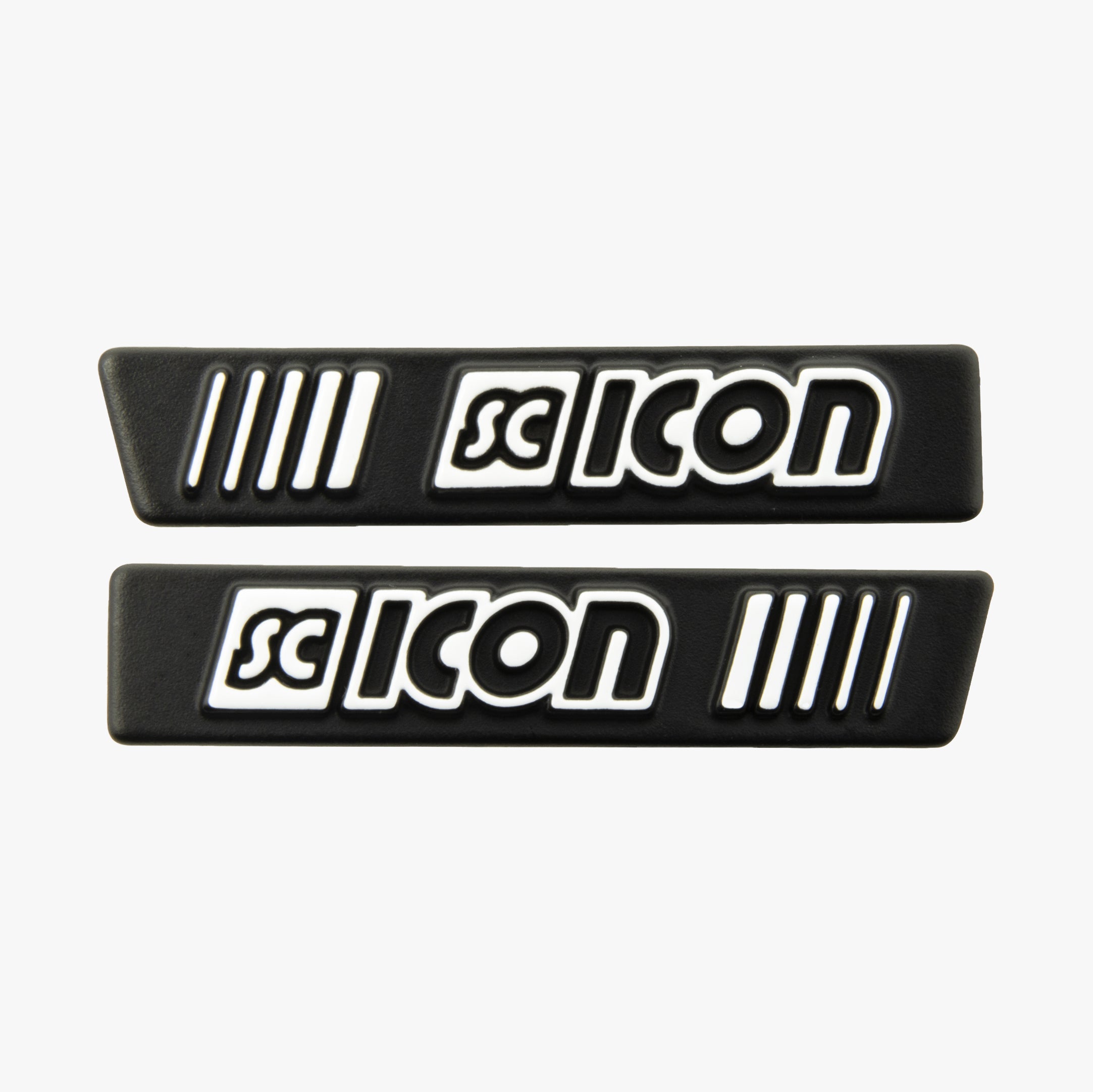 Scicon Logo in metallo per occhiali Nero/Bianco