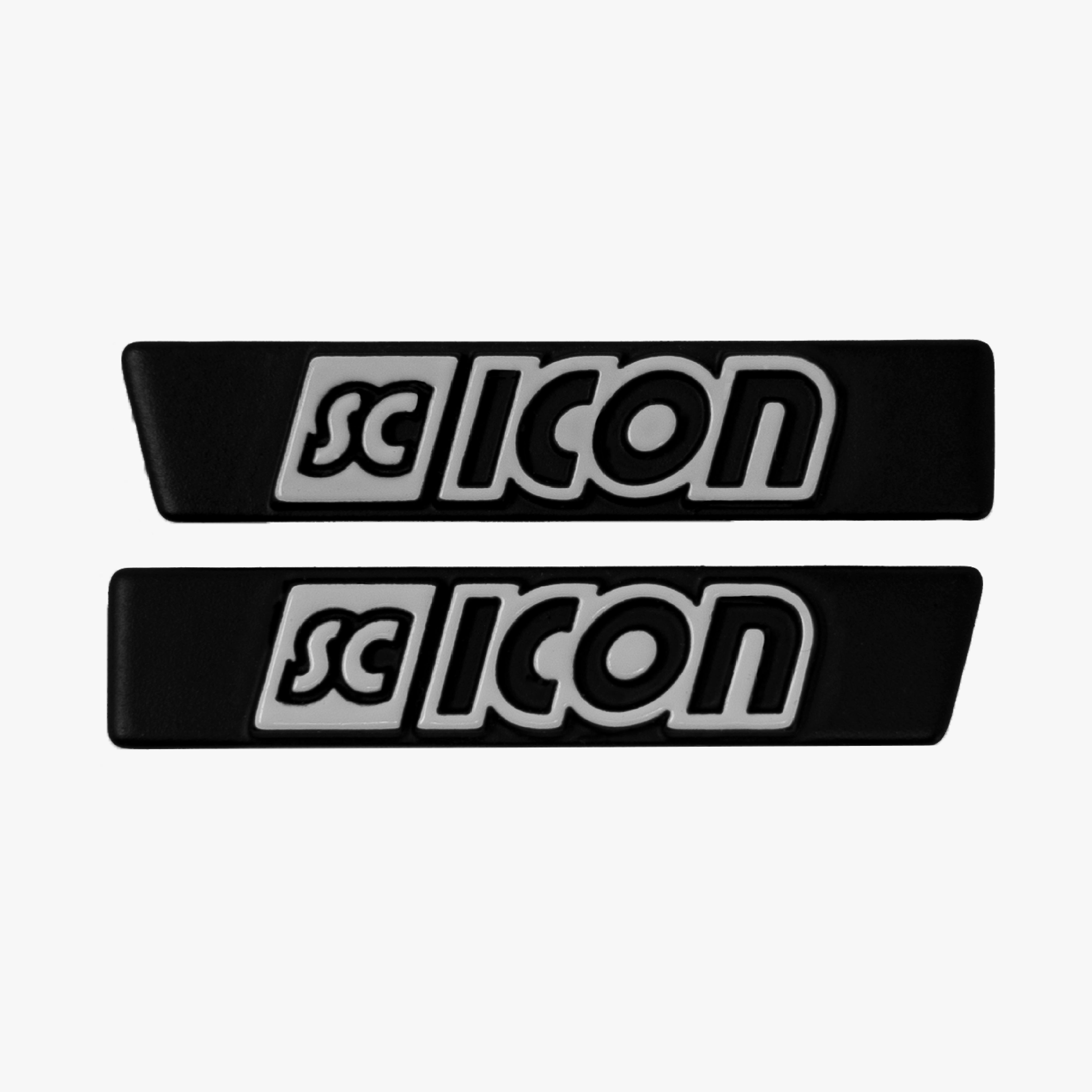 LOGOTIPO METÁLICO PARA GAFAS SCICON