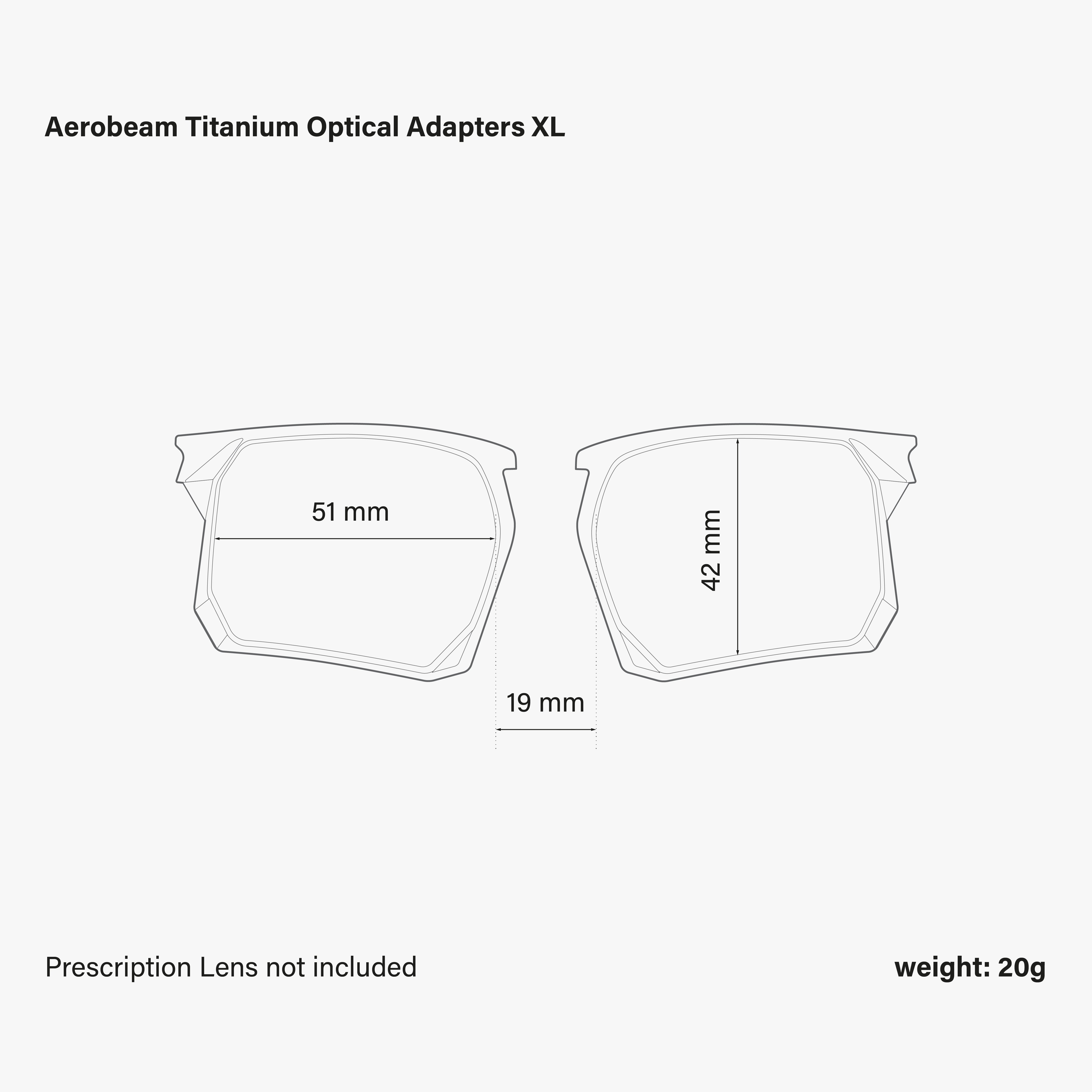 Optical adapter xl