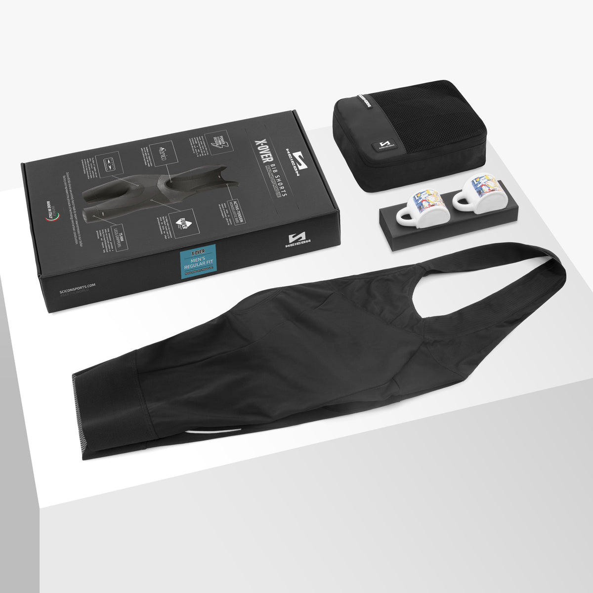 x over bib shorts cargo