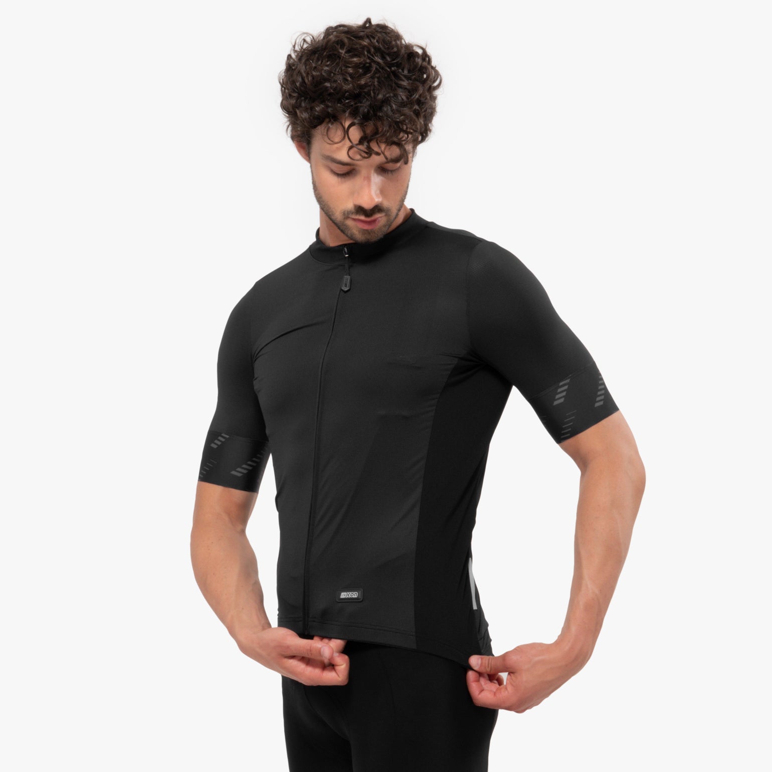 Scicon Maglia Ciclismo X-Over Reflex Nera