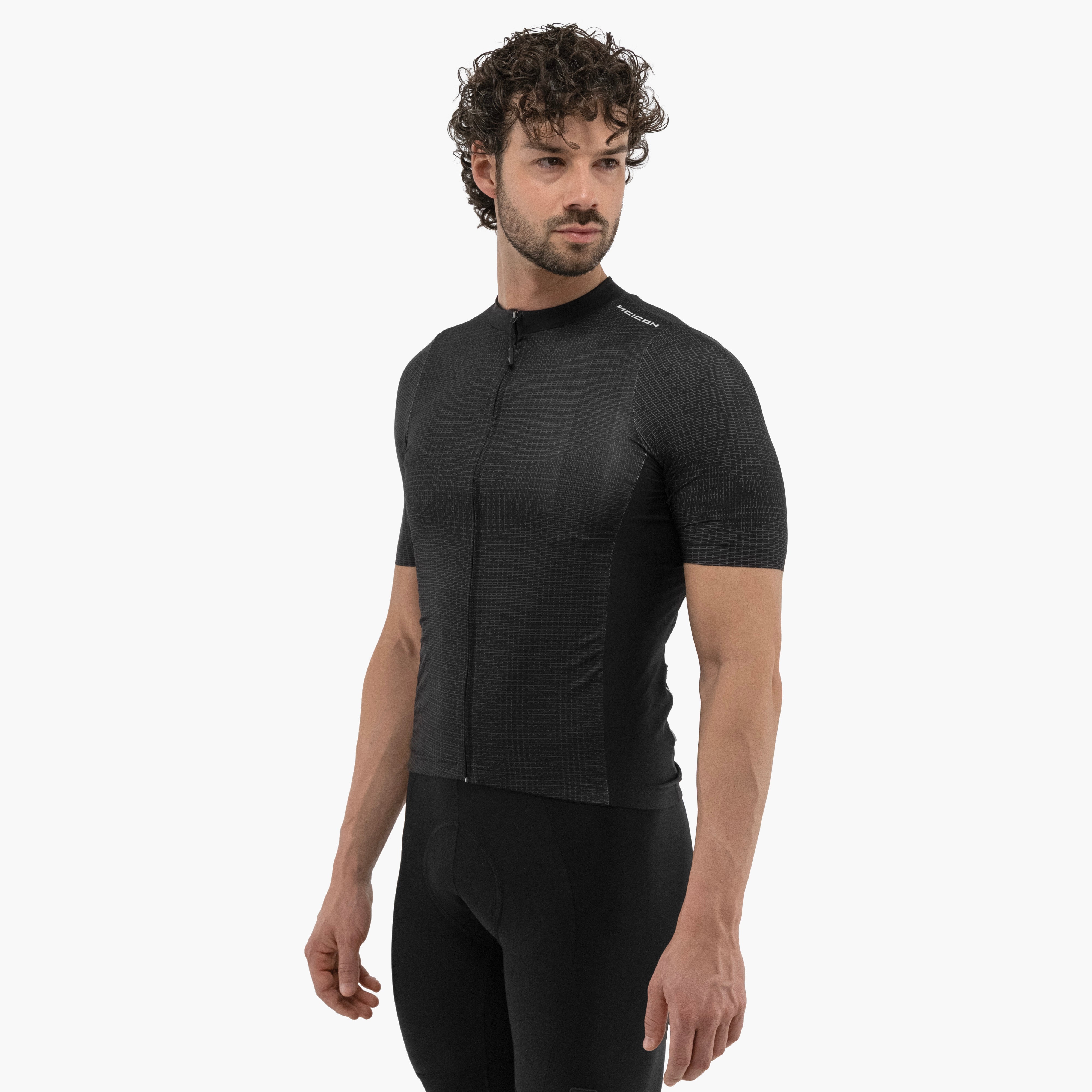 Black Cycling Jersey X Over 9.5 | Scicon Sports
