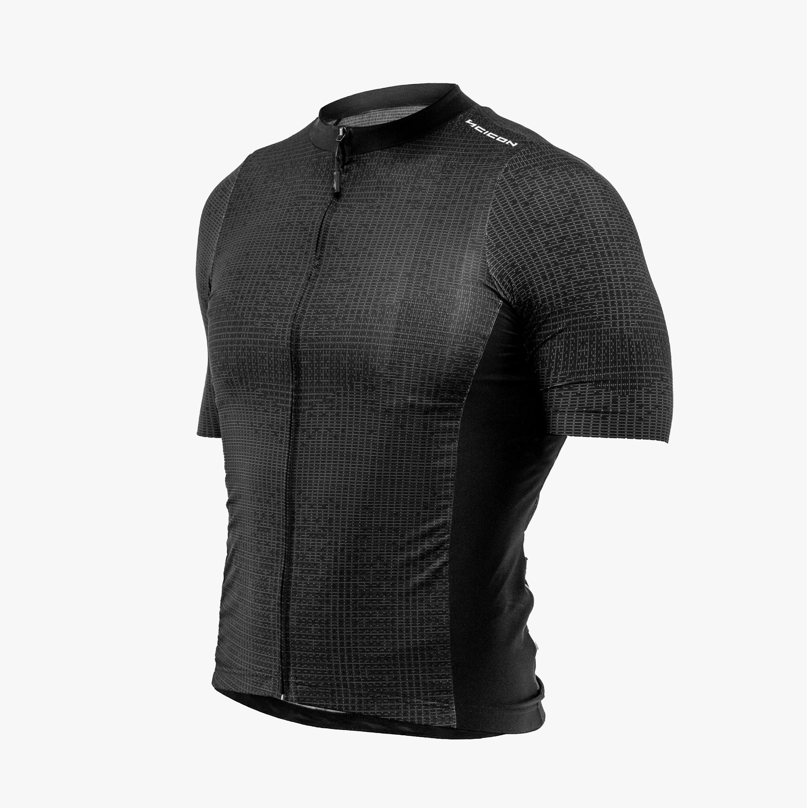 Black Cycling Jersey X Over 9.5 | Scicon Sports
