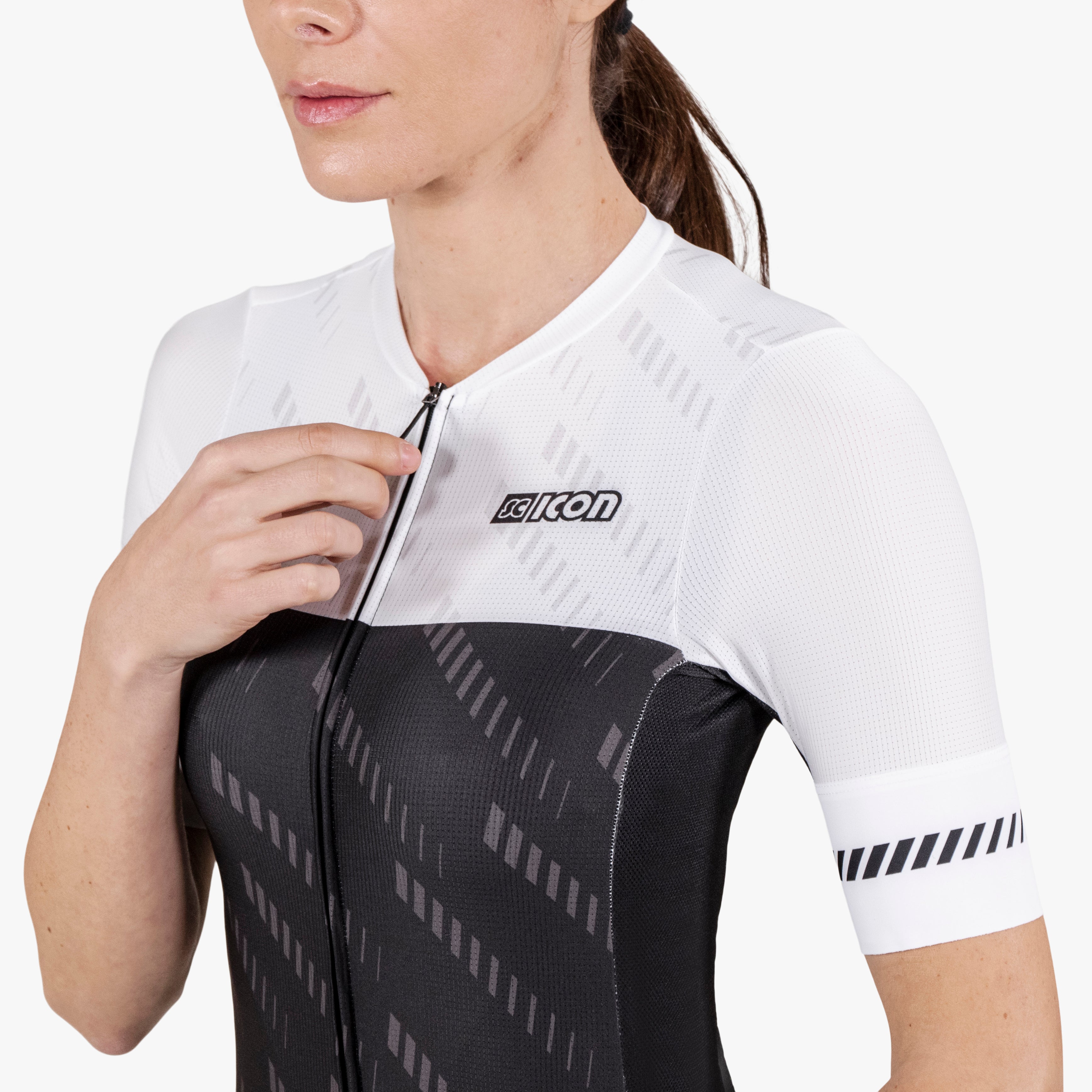 WOMEN CYCLING JERSEY X-OVER - REFLEX