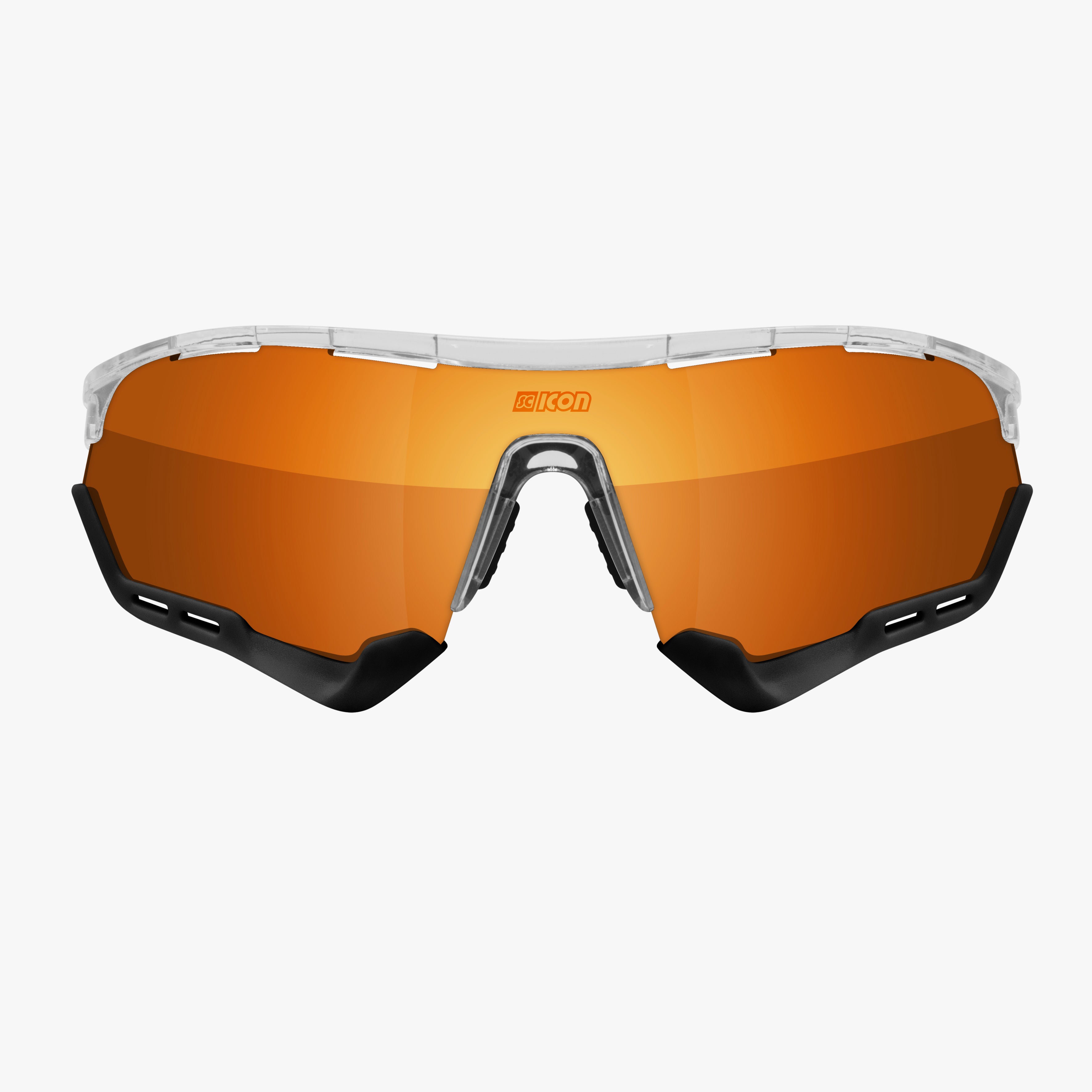 SCICON AEROTECH XL スポーツサングラス UAEチームカラー Crystal/Bronze Aerotech XL Sport Sunglasses | Scicon Sports