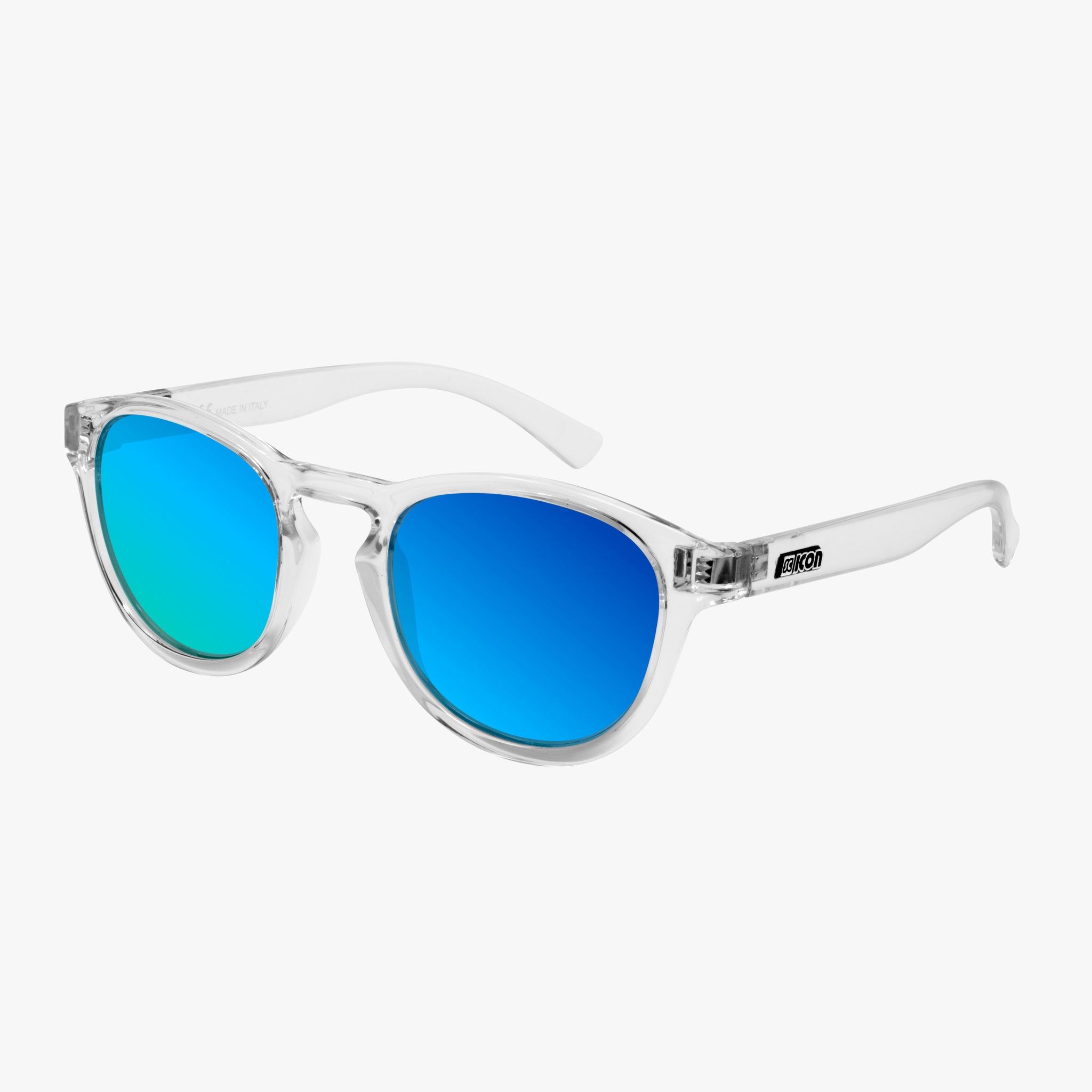 Ocean Occhiali Da Sole In Bambù – Montatura Legno, Lenti Polarizzate Blu Specchiate, Per Surf E Sport Acquatici