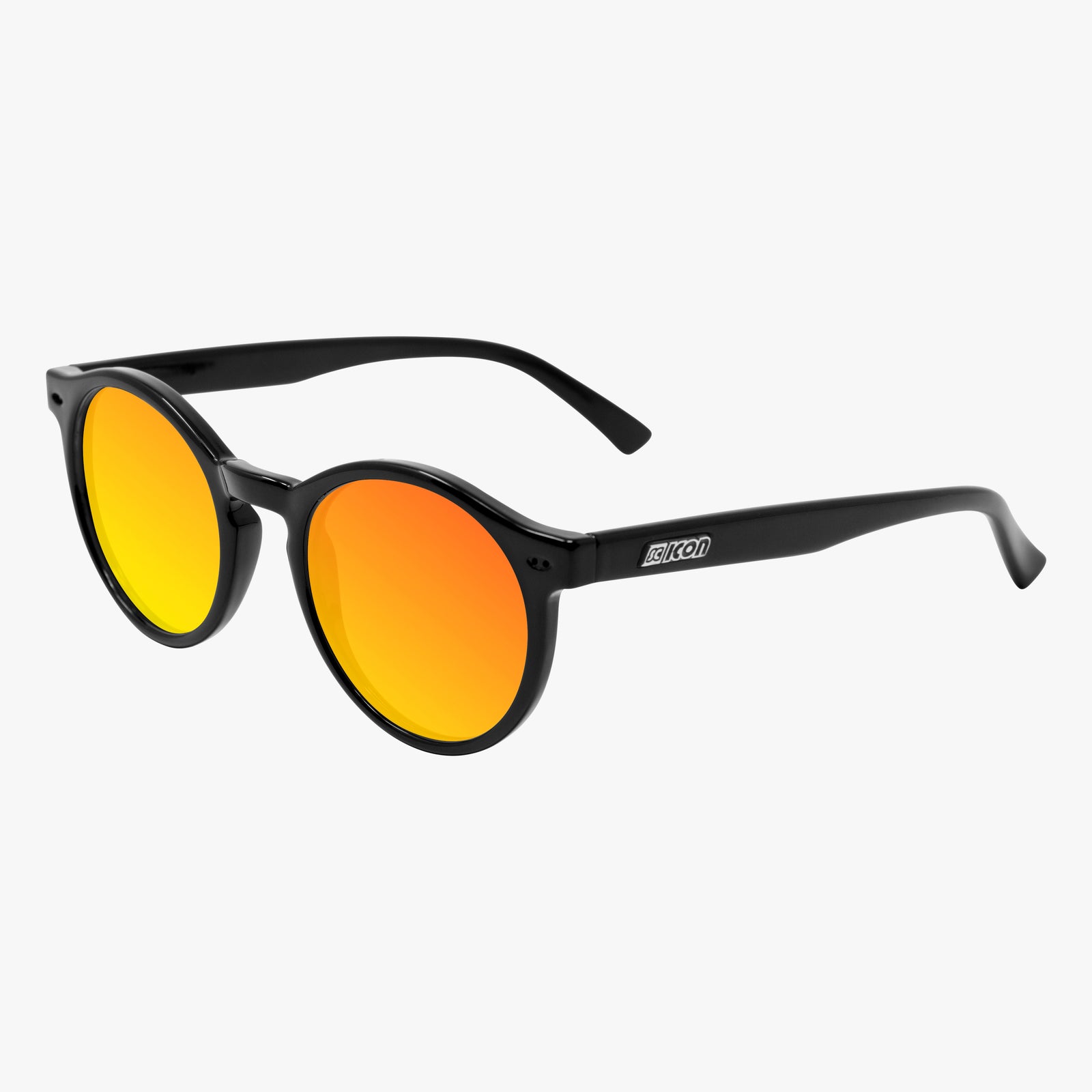 Black Frame/Multimirror Red Lenses Protox Sunglasses