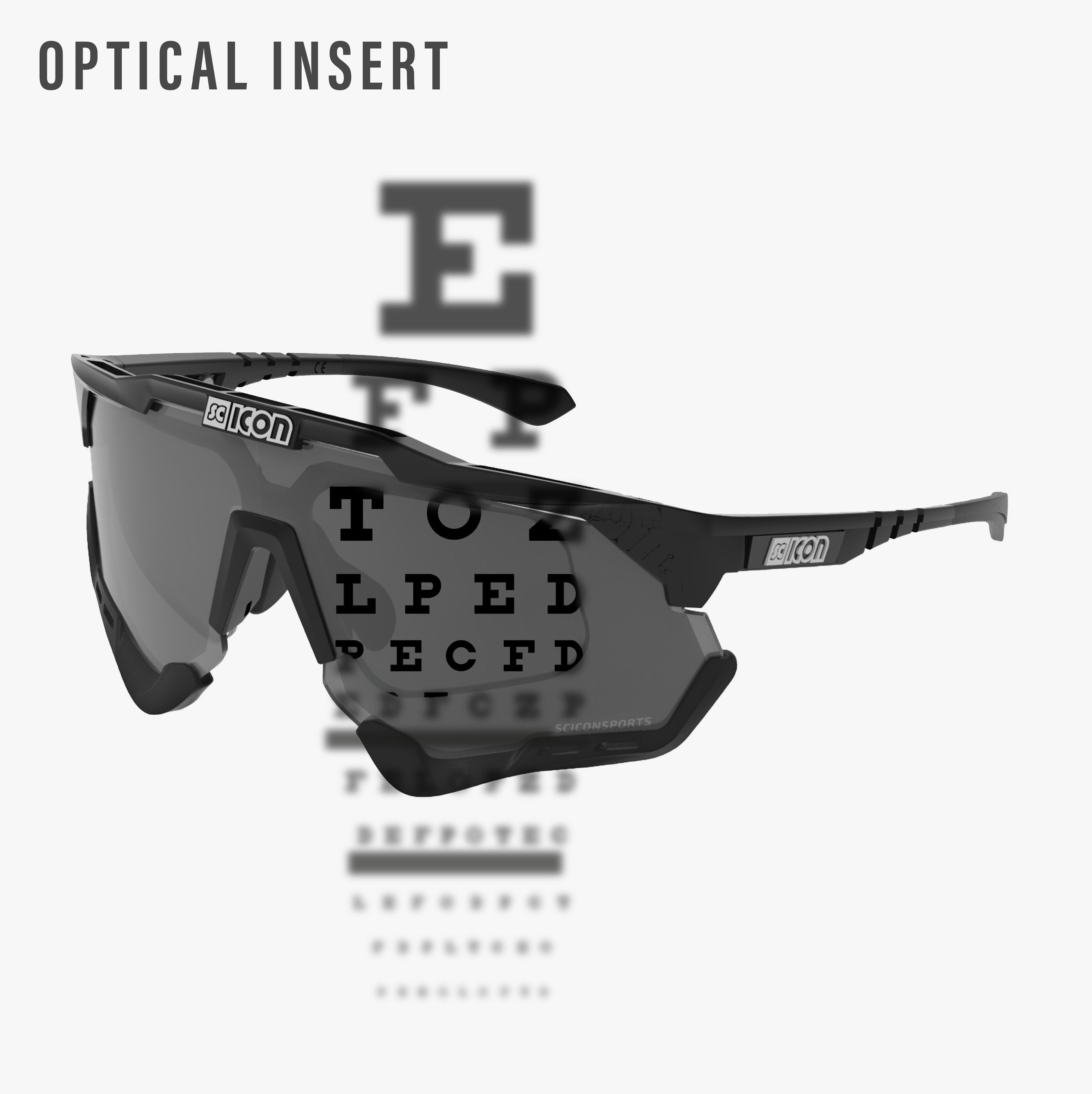 Black/Multimirror Silver Aeroshade RX Sport Prescription
