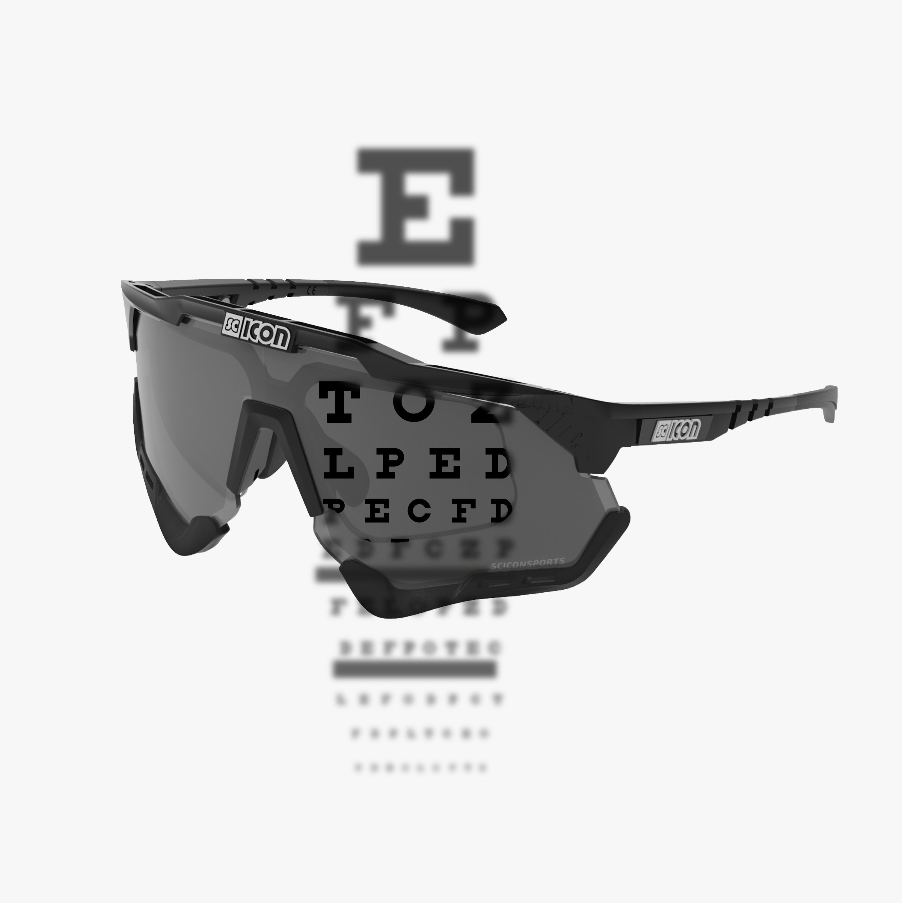 Carbon/Multimorror Blue Aeroshade Sunglasses | Scicon Sports