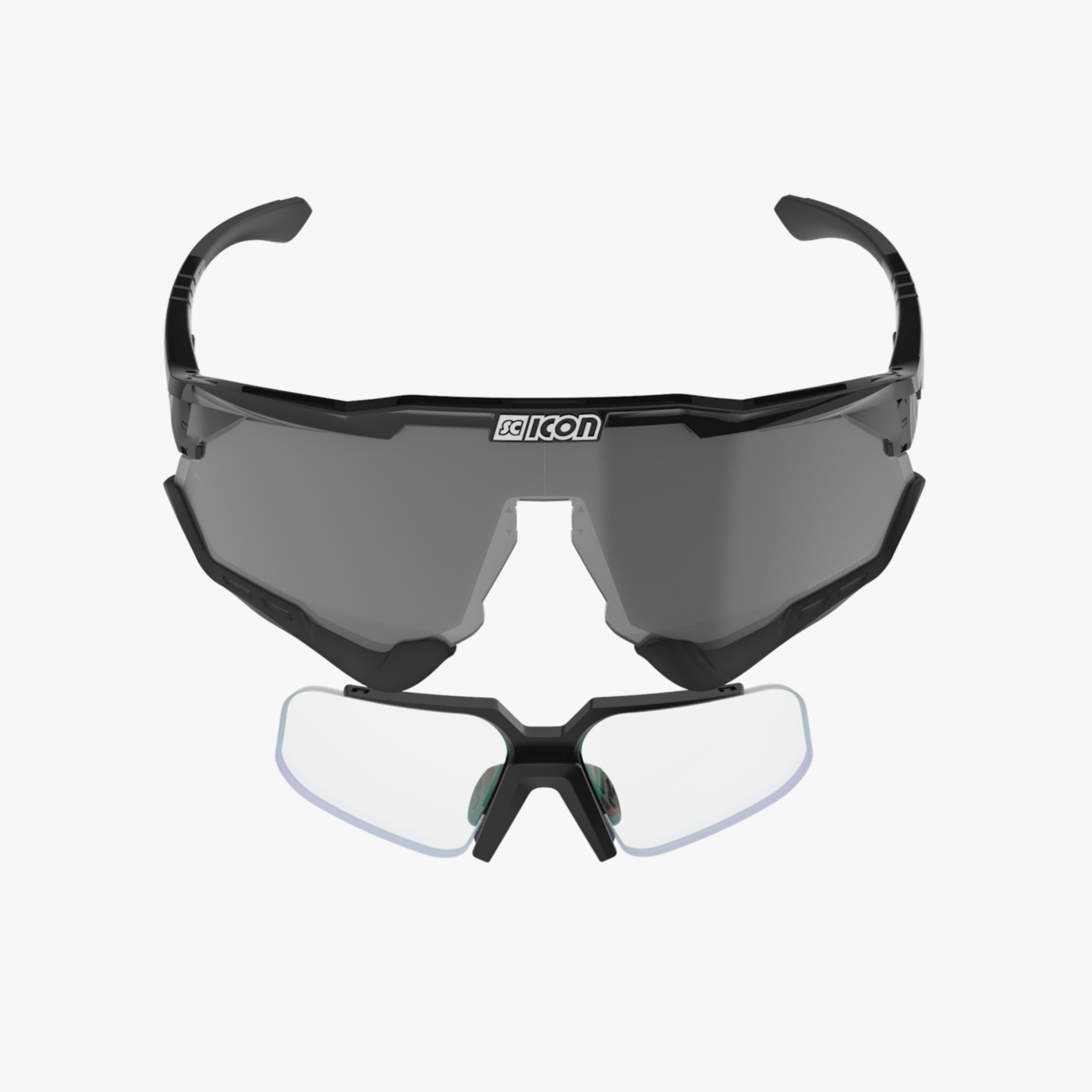 Black/Multimirror Silver Aeroshade RX Sport Prescription