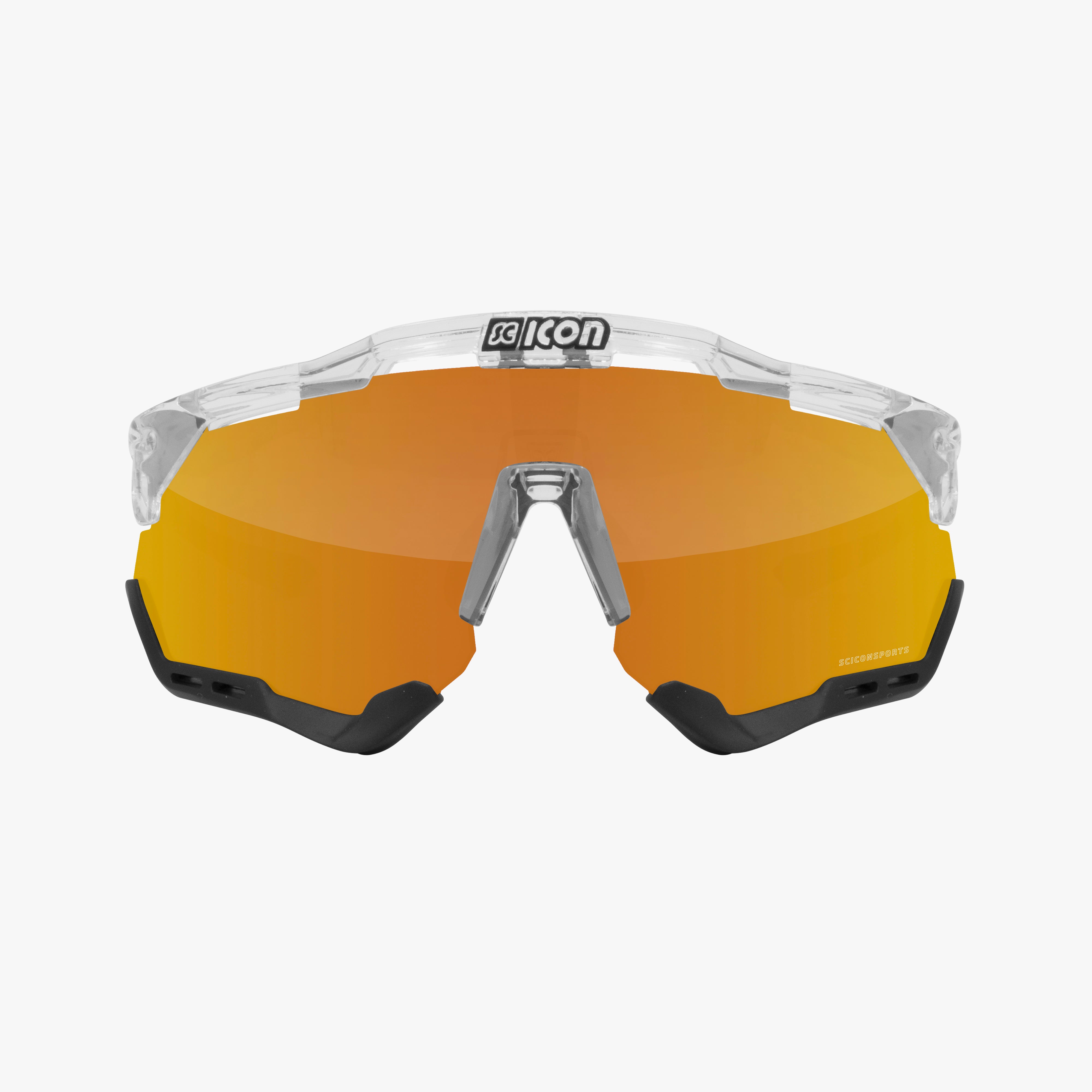 Crystal/Bronze Aeroshade XL Sunglasses | Scicon Sports