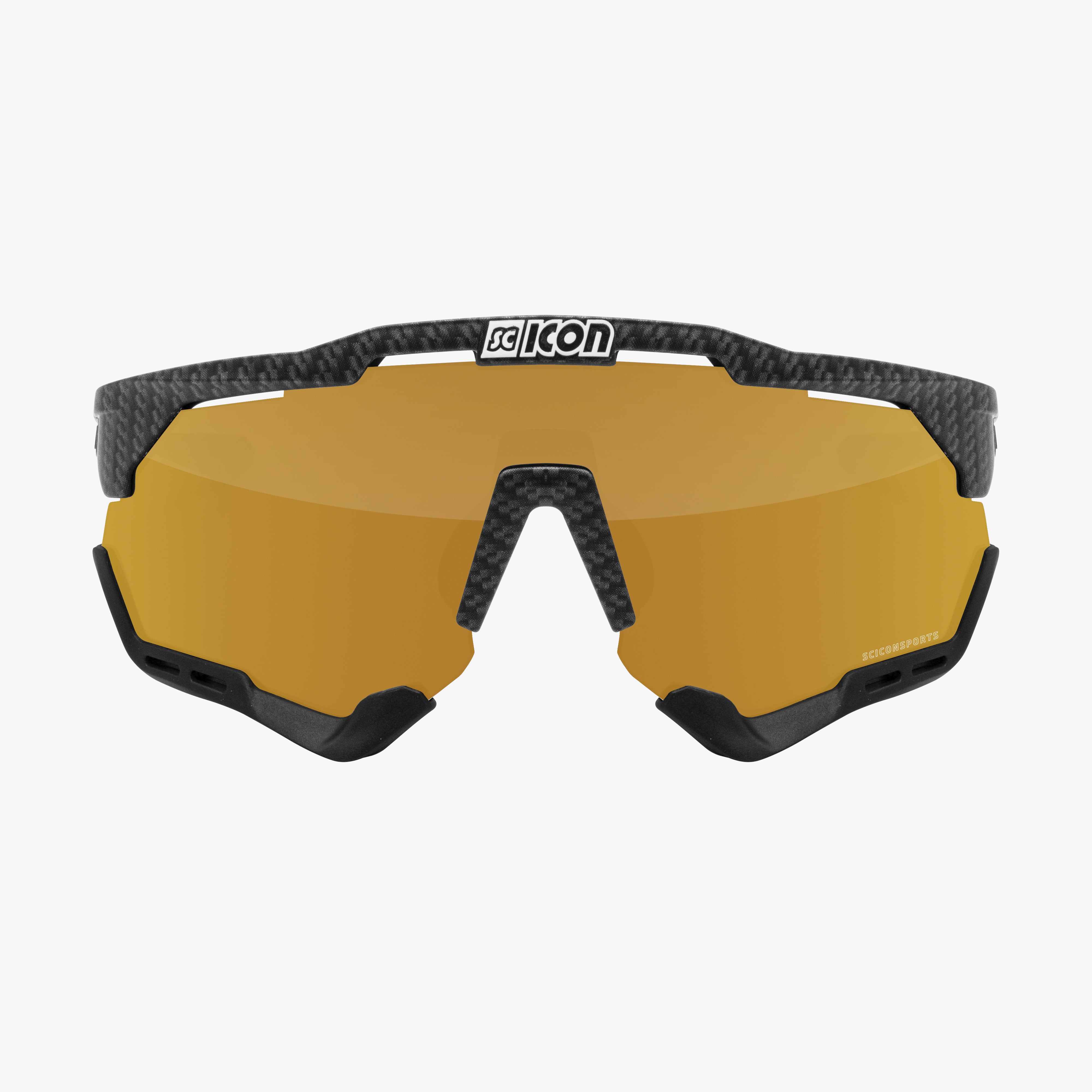 Bronze Aeroshade XL Carbon Sunglasses | Scicon Sports