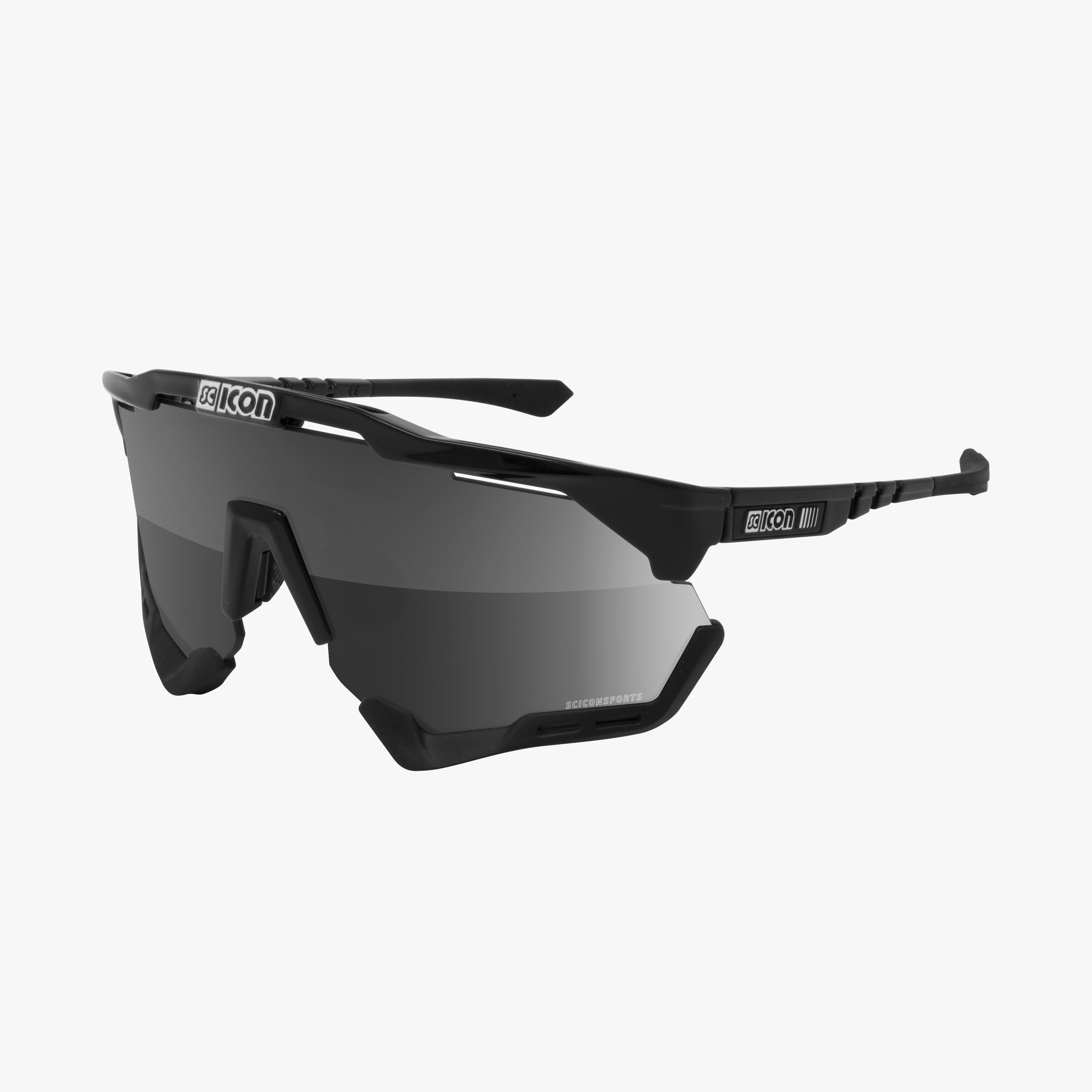 Black/Blue Aeroshade XL Sunglasses | Scicon Sports