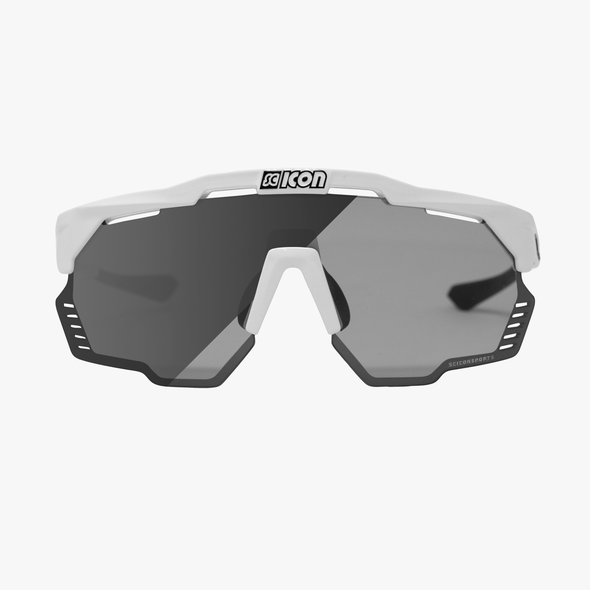 White/Photocromic Silver Aeroshade Kunken Sport Sunglasses