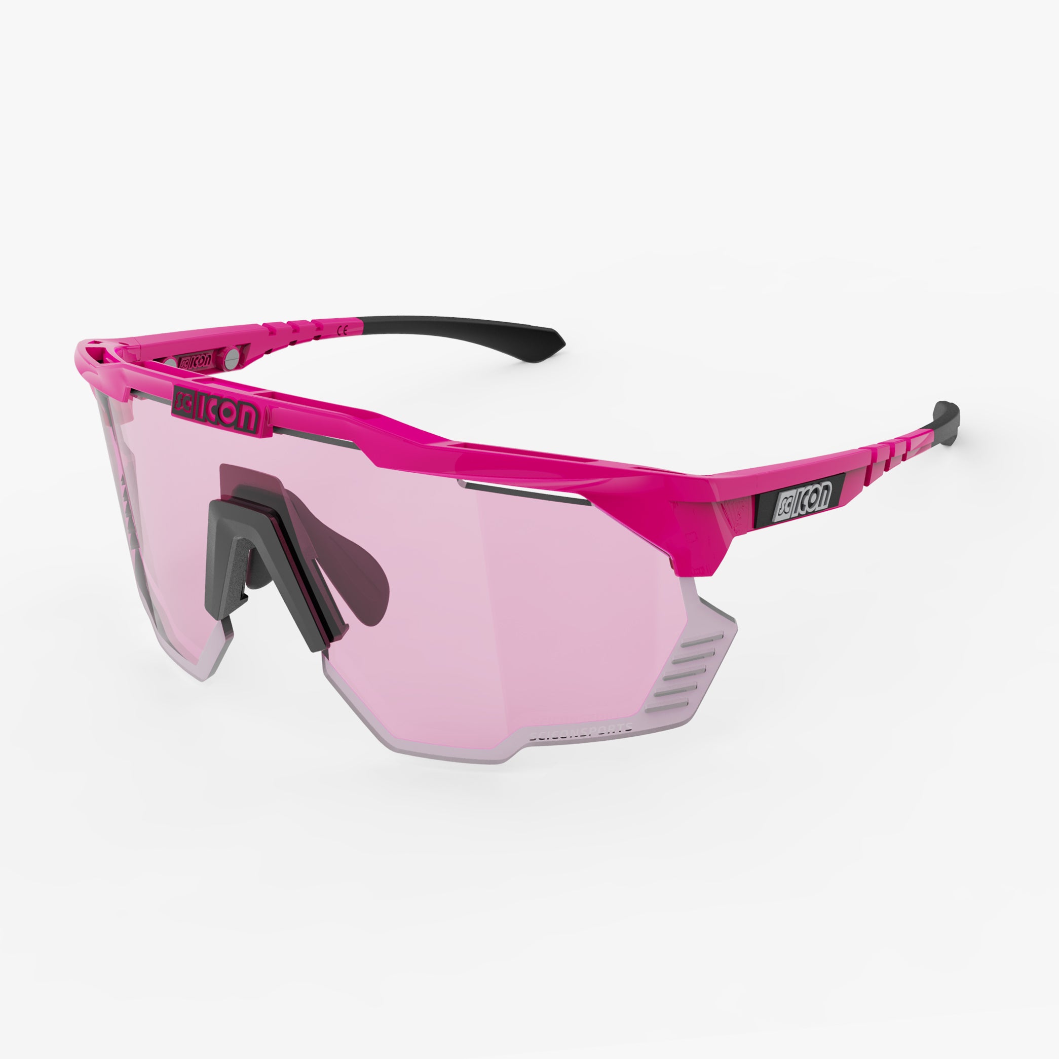 Pink Fluo/Multimorror Blue Aeroshade Kunken Sunglasses