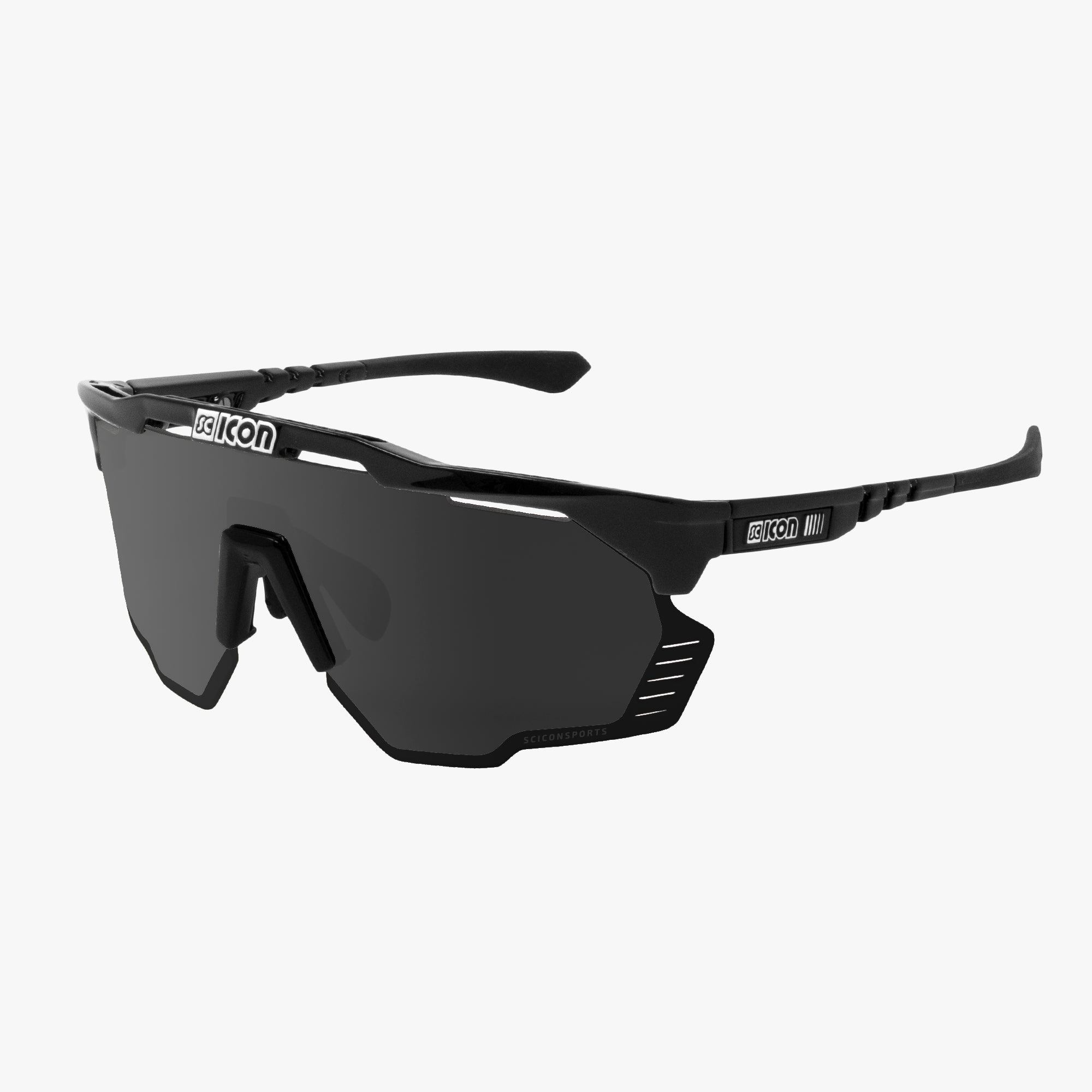 Carbon/Silver Aeroshade Kunken XL Performance Sunglasses