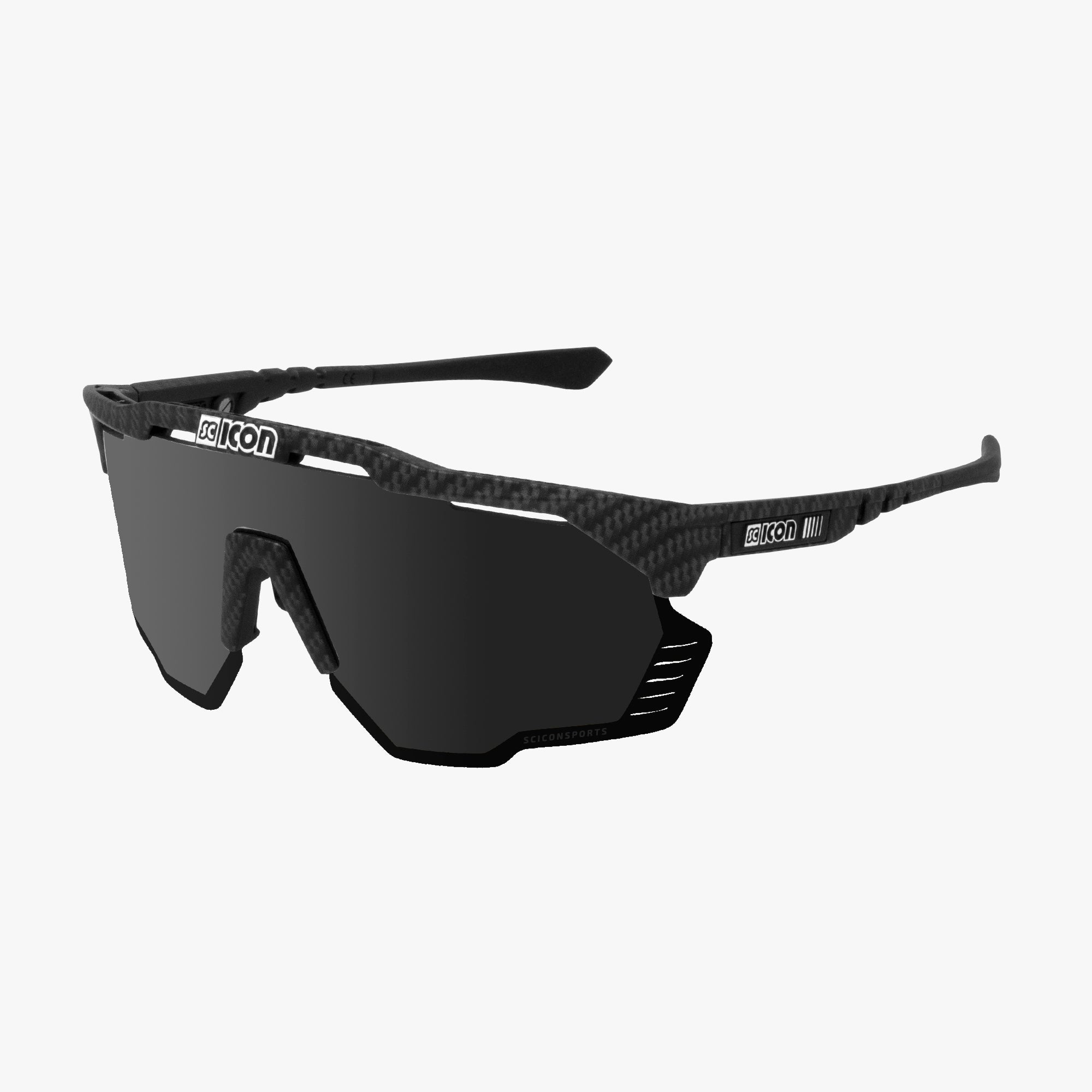 Carbon/Silver Aeroshade Kunken XL Performance Sunglasses
