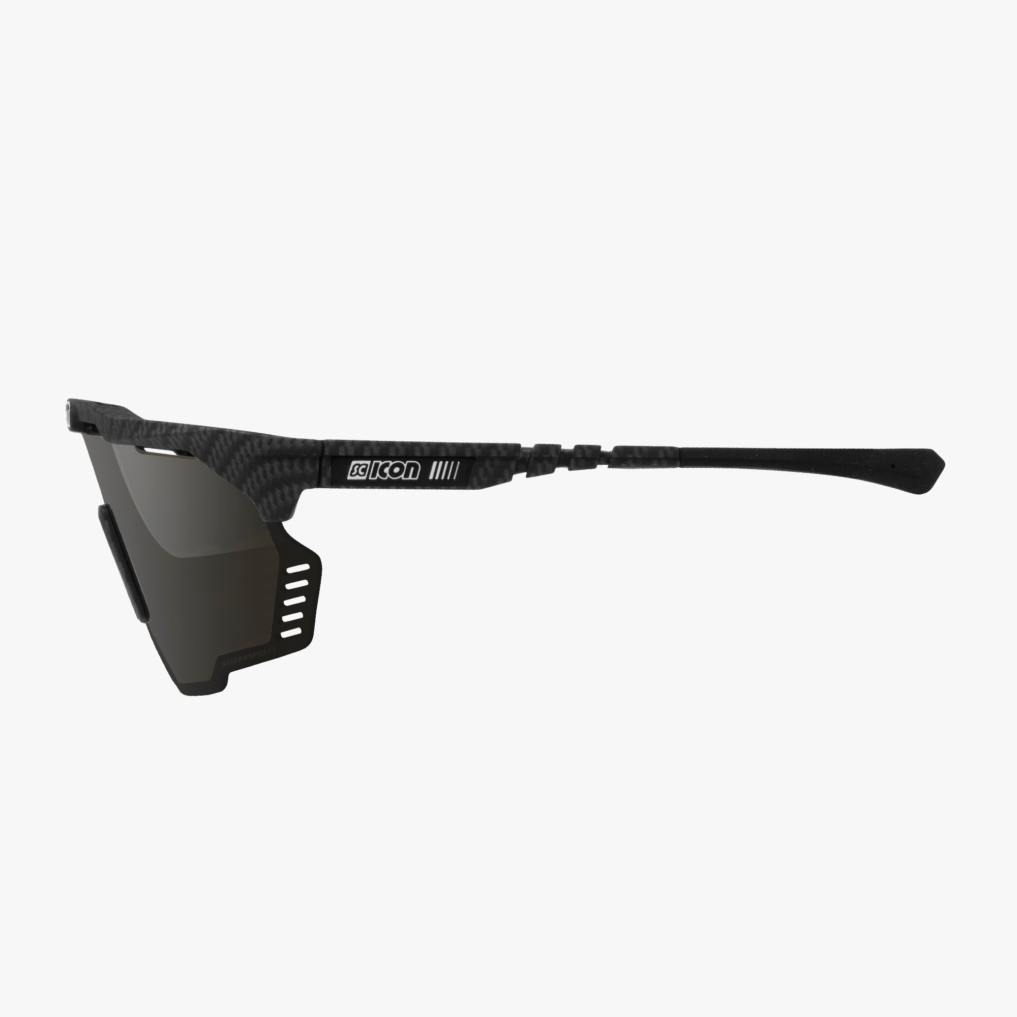 Carbon/Silver Aeroshade Kunken XL Performance Sunglasses
