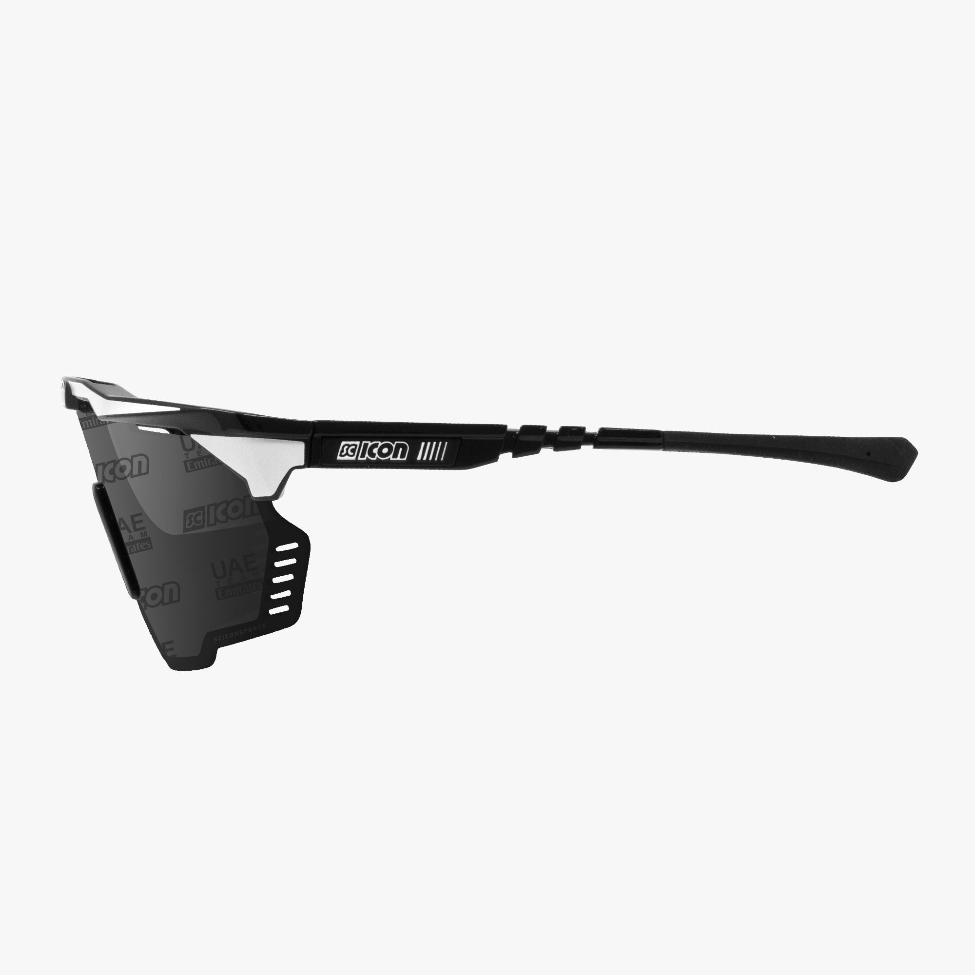 Black Aeroshade Kunken Sport Sunglasses | Scicon Sports