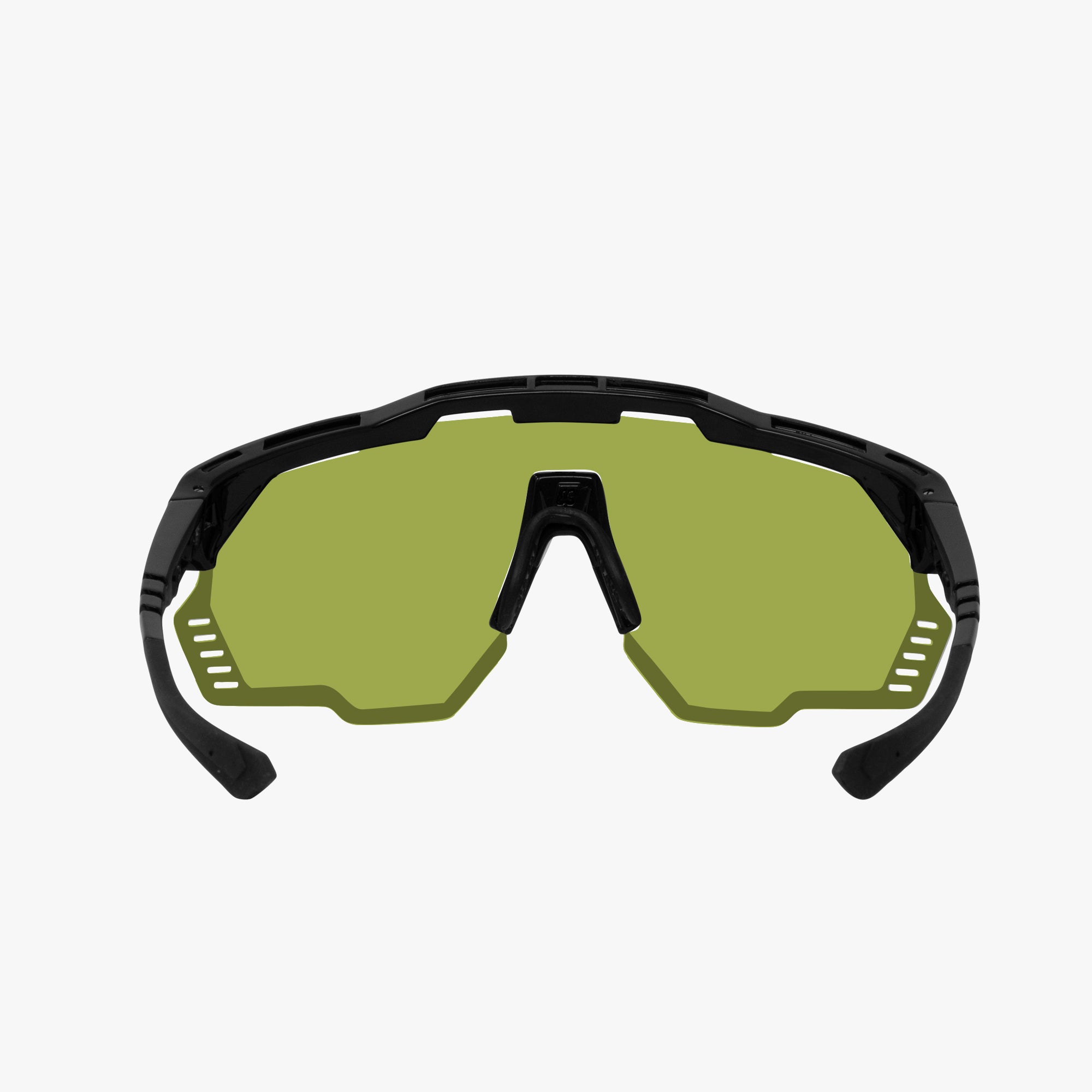 Black/Green Aeroshade Kunken Sunglasses | Scicon Sports