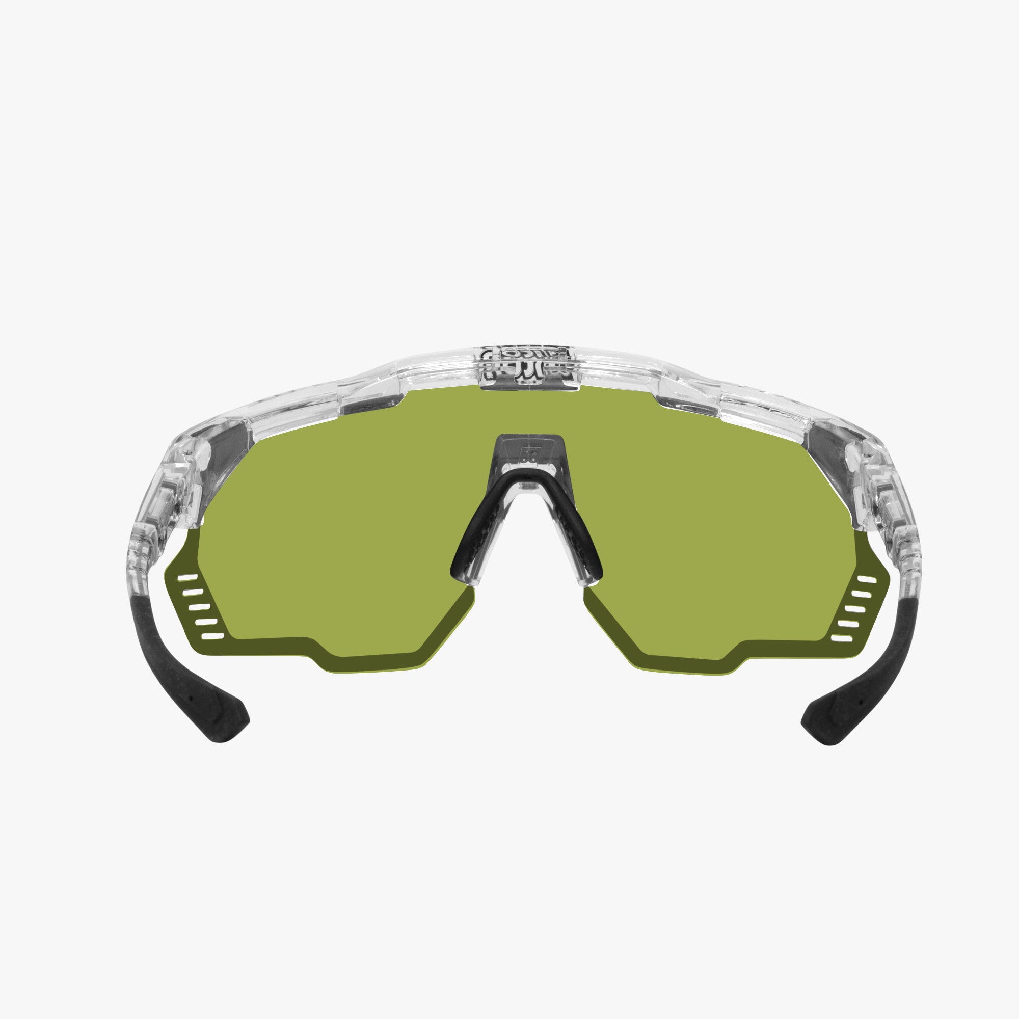 Crystal Gloss/Green Aeroshade Kunken Performance Sunglasses