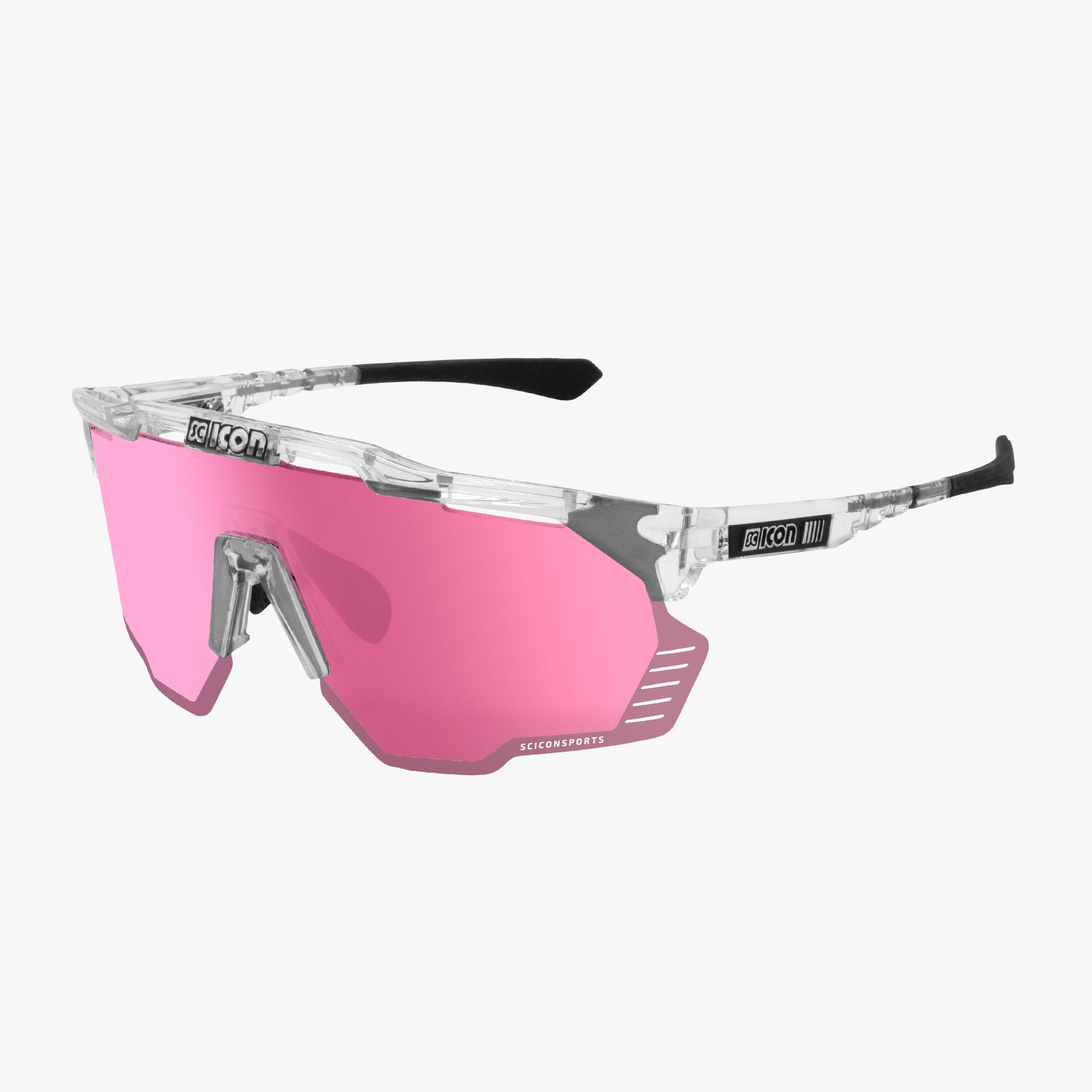 Crystal Gloss/Green Aeroshade Kunken Performance Sunglasses
