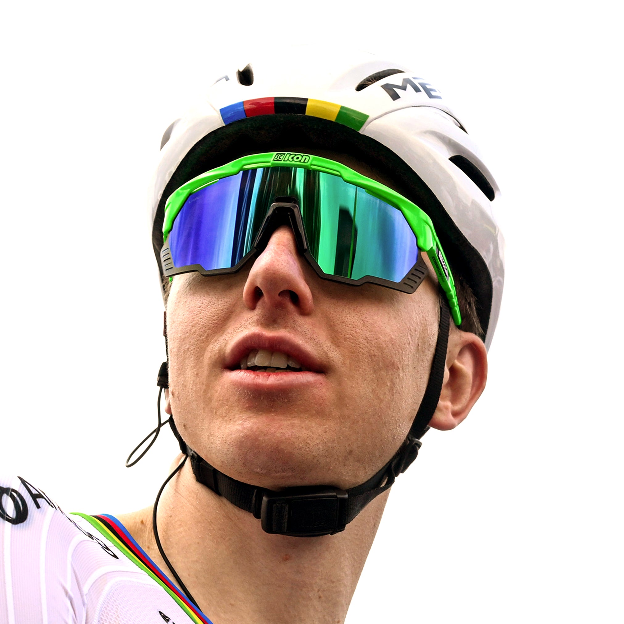 Green Fluo/Multimirror Green Aeroshade Kunken Sunglasses