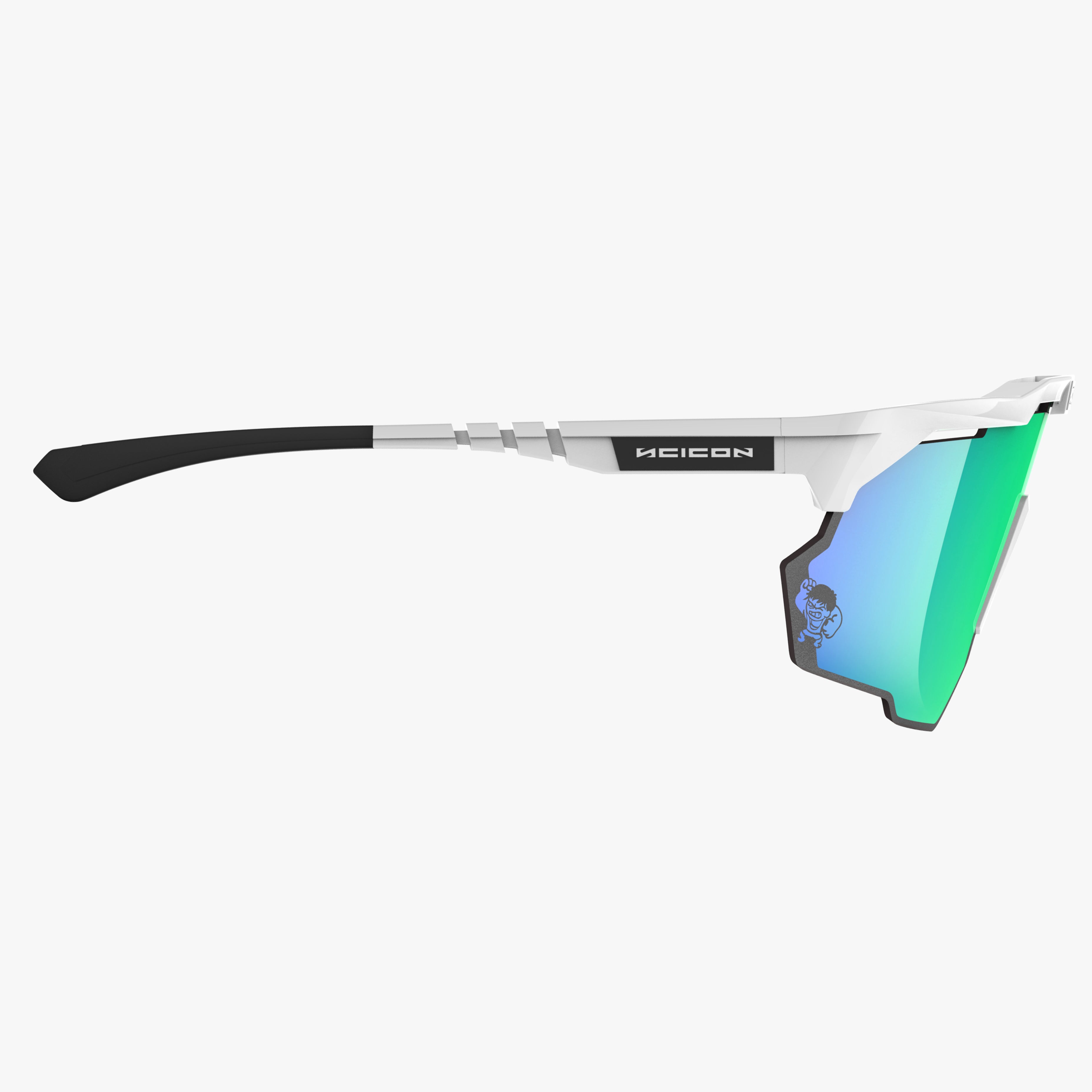 100 Wins/Multimirror Green Kunken Sport Sunglasses | Scicon Sports