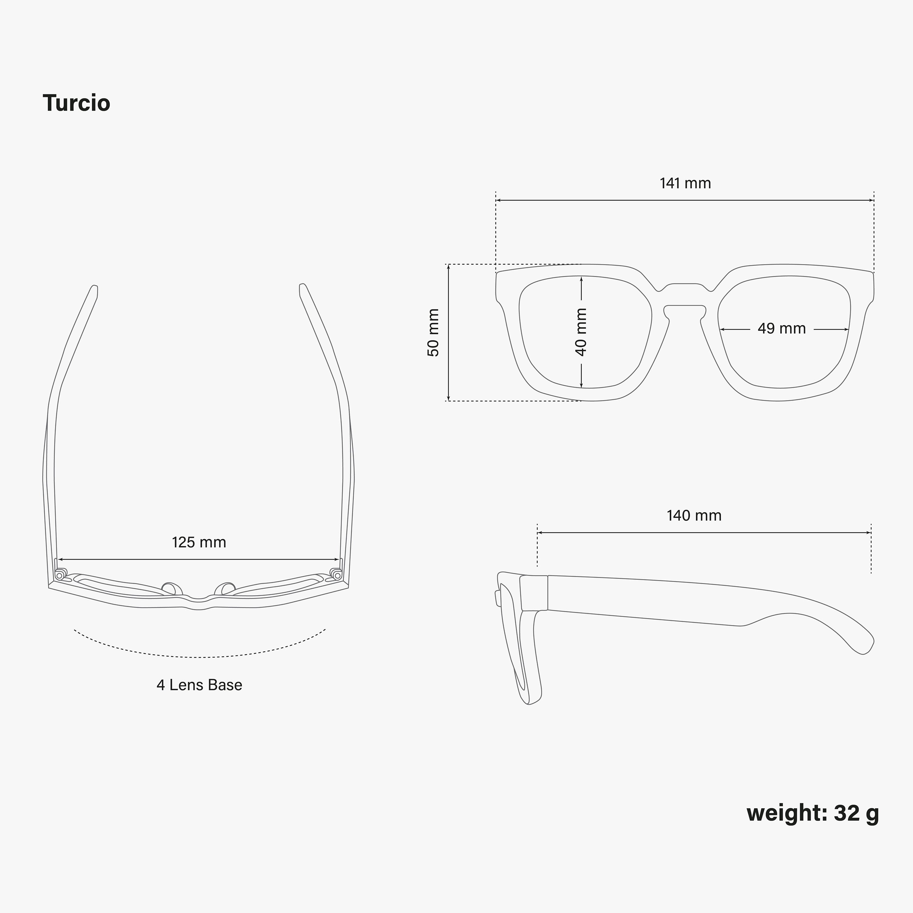 TURCIO - MONTURA DE GAFAS