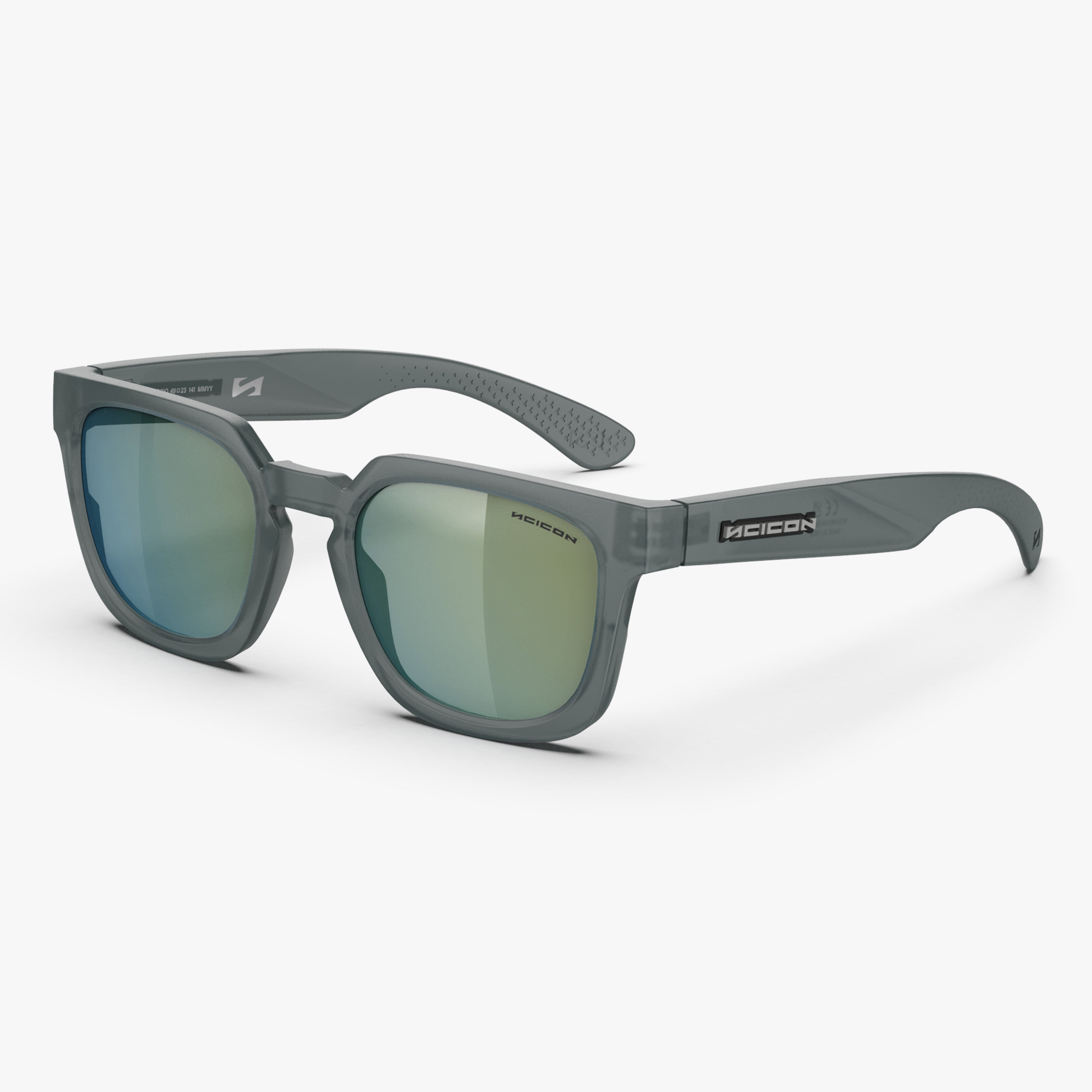 Ice Grey Matte   Multimirror Teal