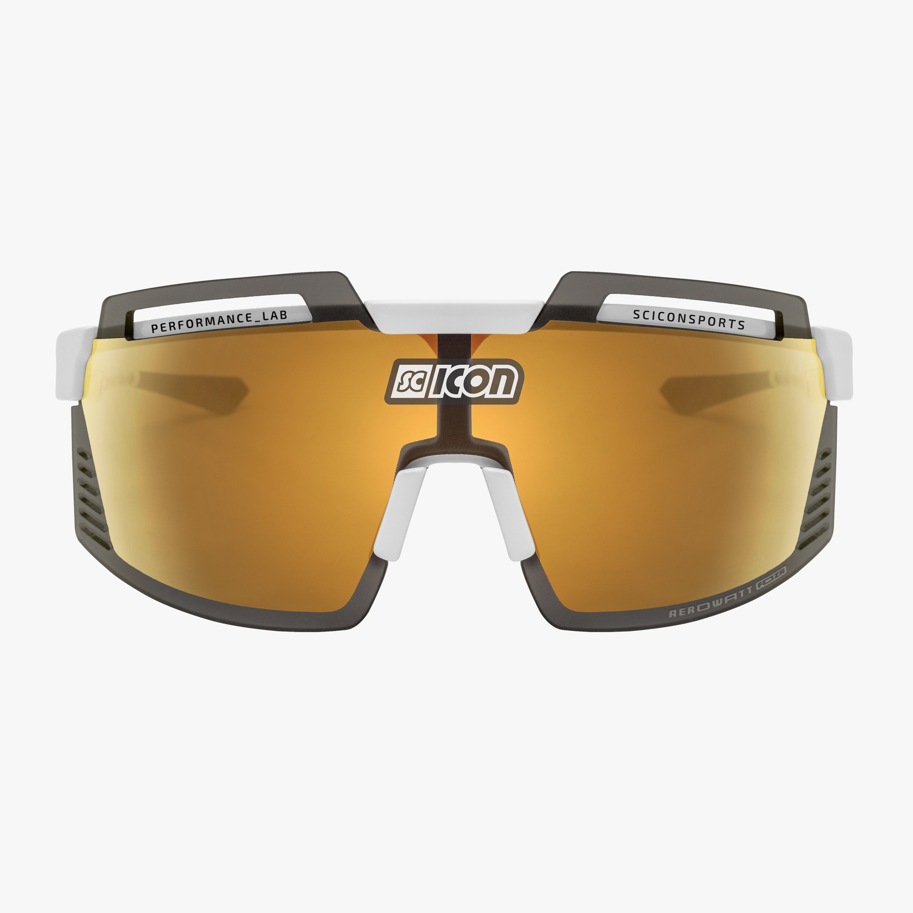 White/Multimirror Bronze Aerowatt Foza Sport Sunglasses