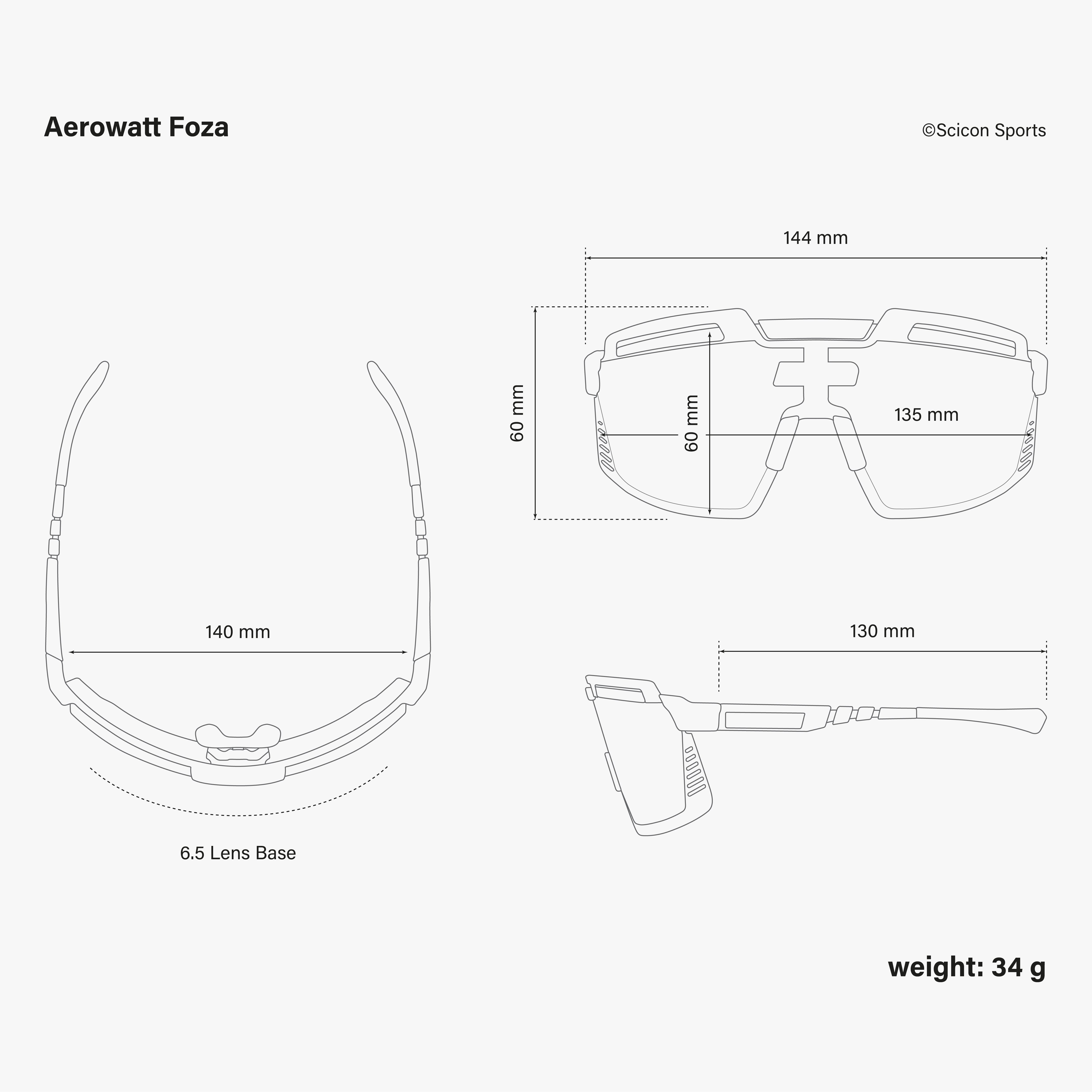 Crystal Gloss/Multimirror Silver Aerowatt Sport Sunglasses