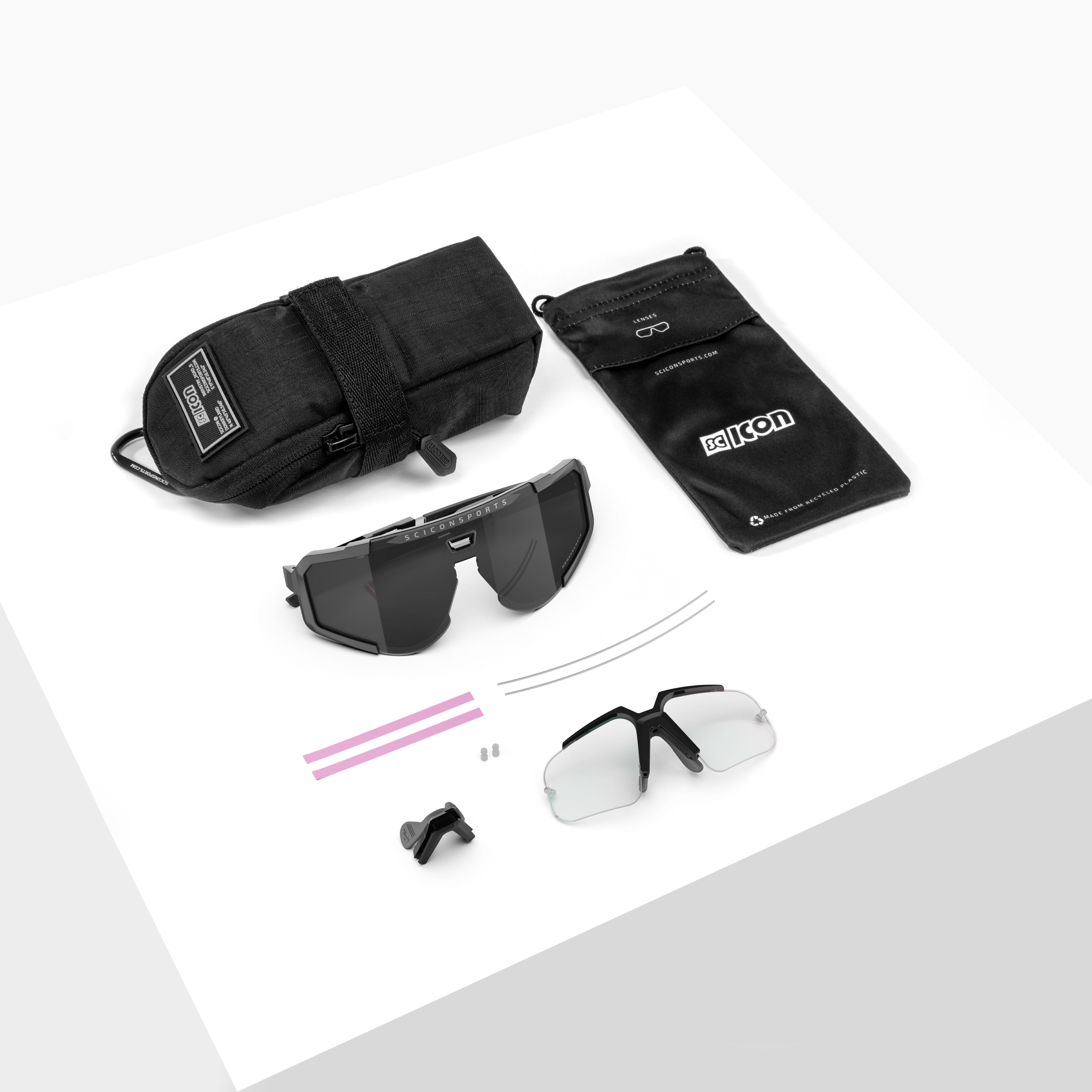 Black/Multimirror Silver Aeroscope RX Sport Prescription