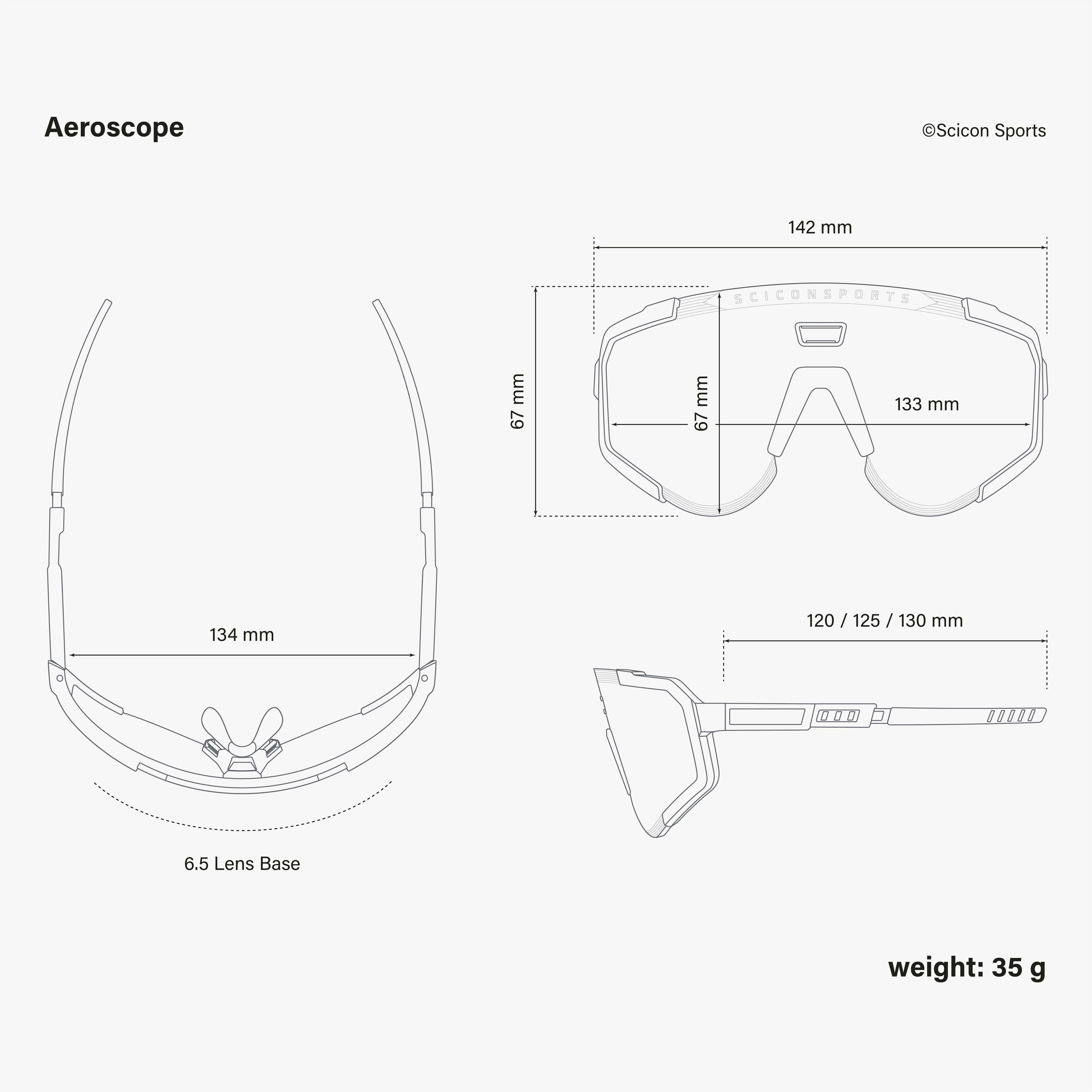 Aeroscope Dimensions