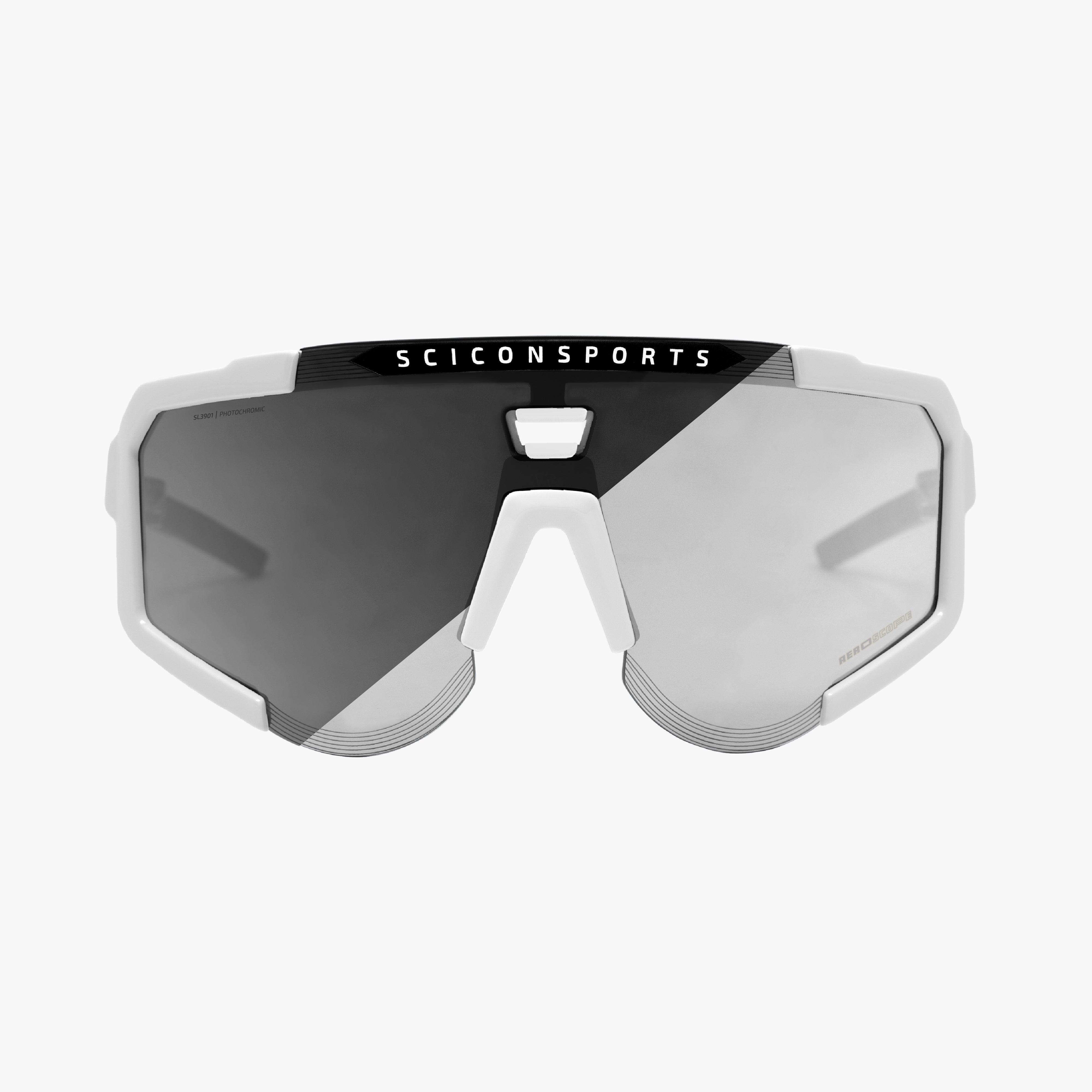 Crystal/Photocromatic Silver Aeroscope Sport Sunglasses
