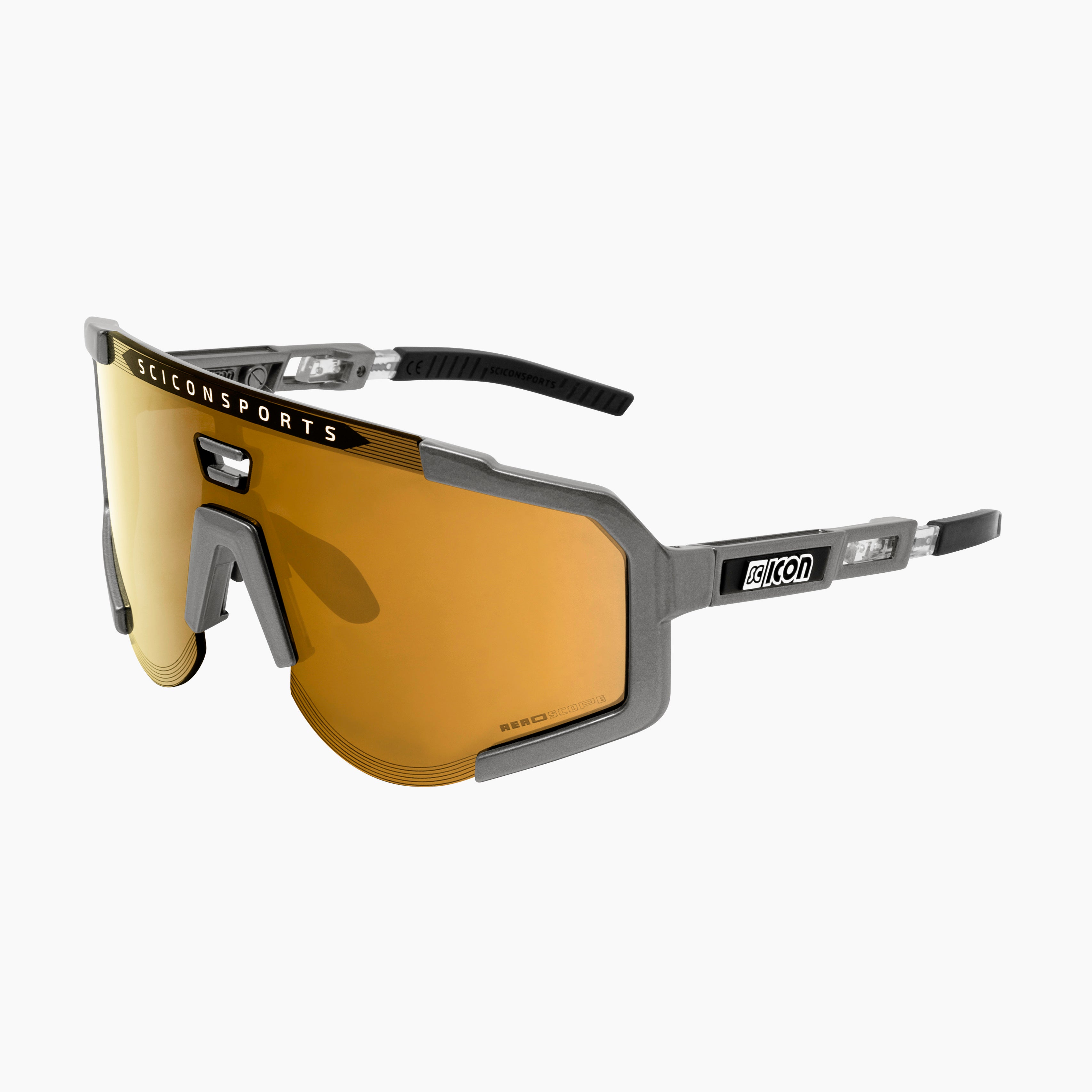 Crystal/Pink Aeroscope Sport Sunglasses | Scicon Sports