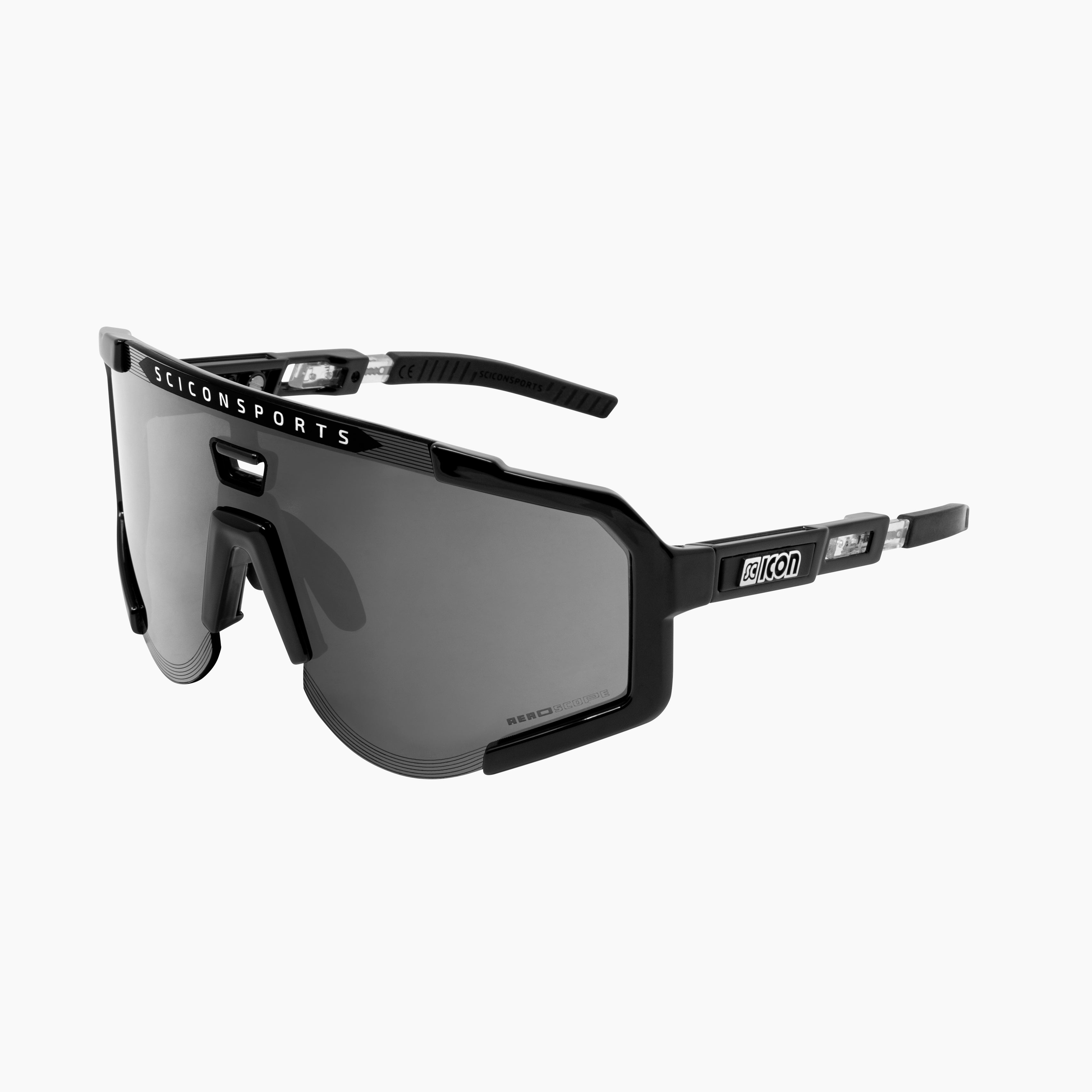 【新品未使用品】SCICON SPORTS AEROSCOPE サングラス Black/Multimirror Silver Aeroscope Sport Sunglasses | Scicon Sports