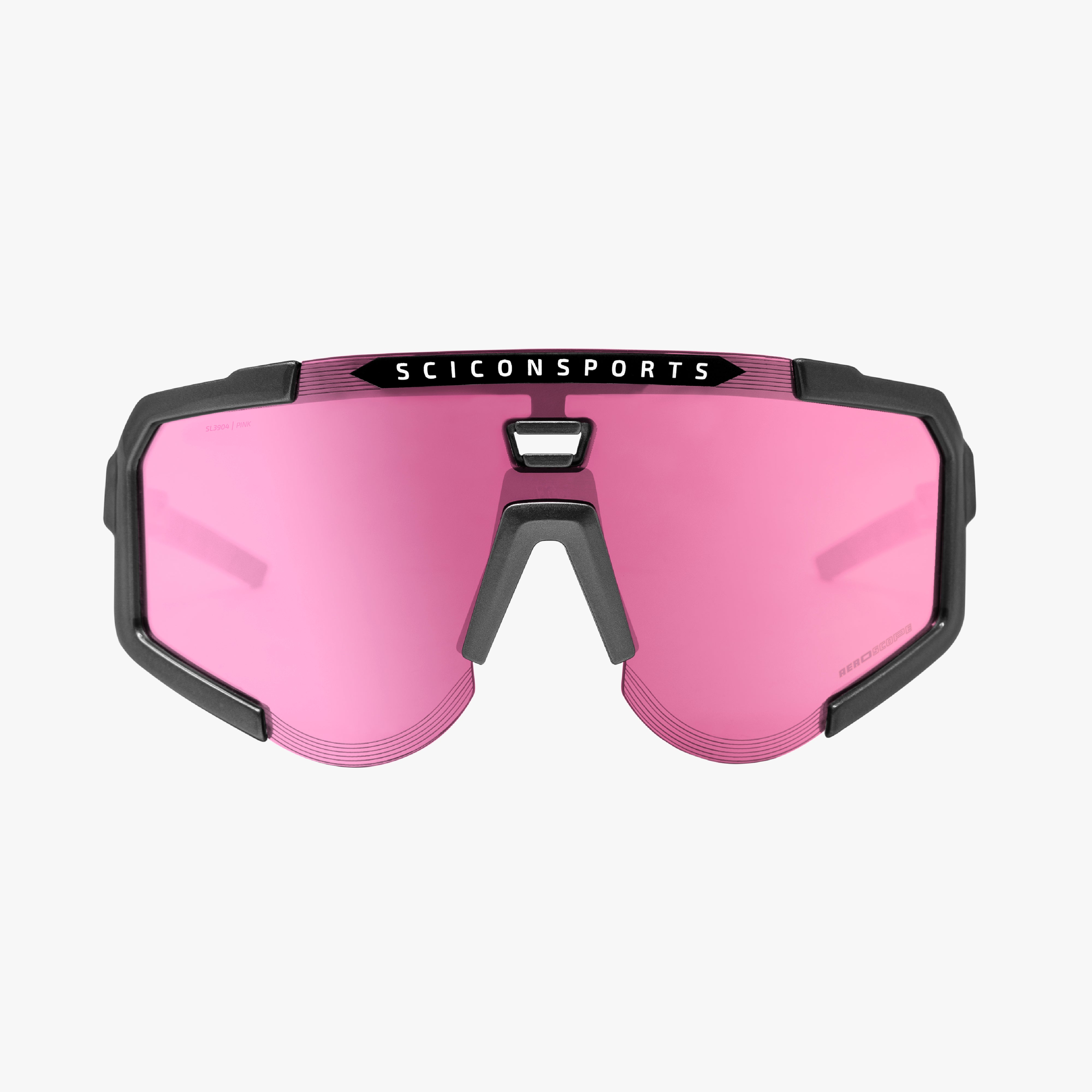 Anthracite/Pink Aeroscope Sport Sunglasses | Scicon Sports