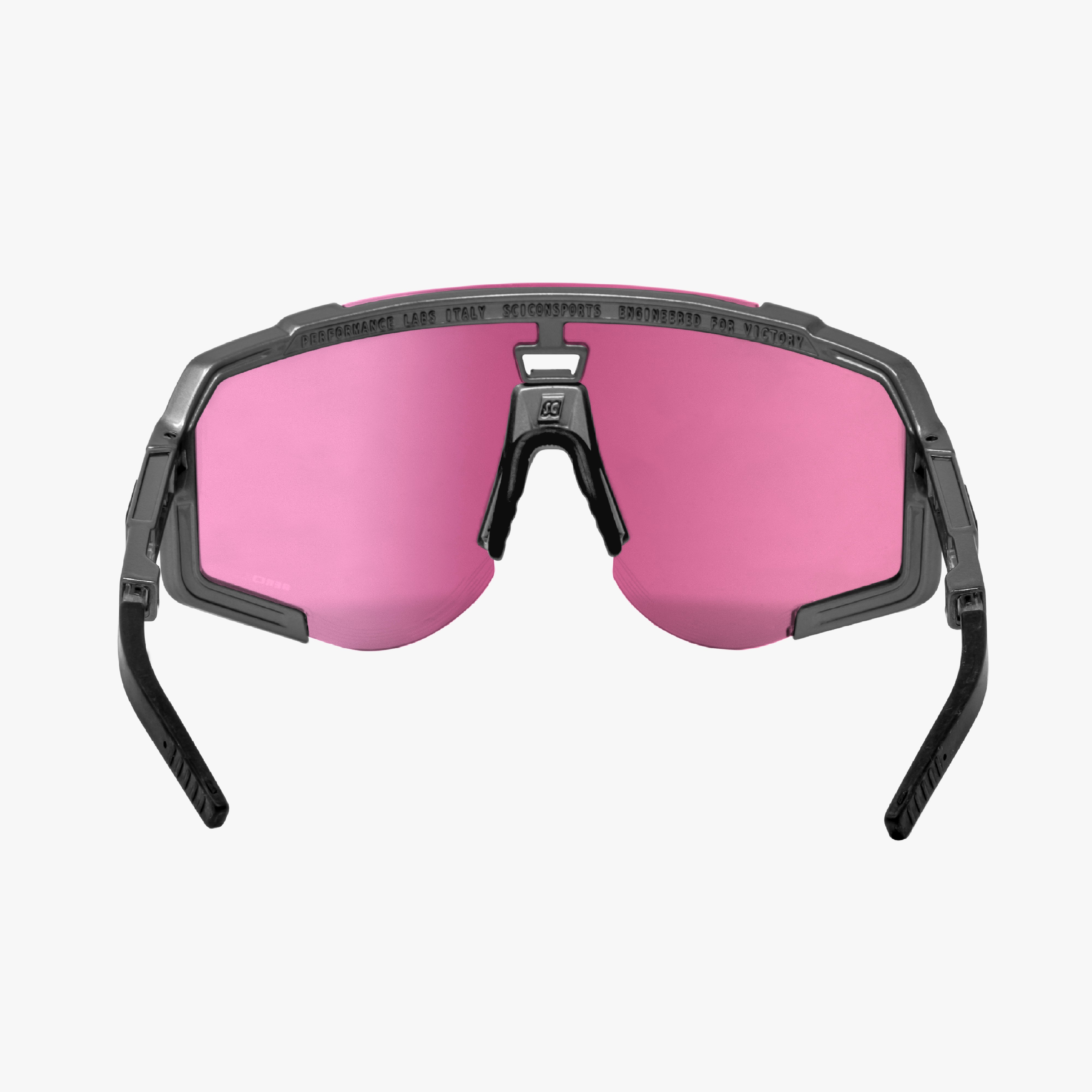 Anthracite/Pink Aeroscope Sport Sunglasses | Scicon Sports