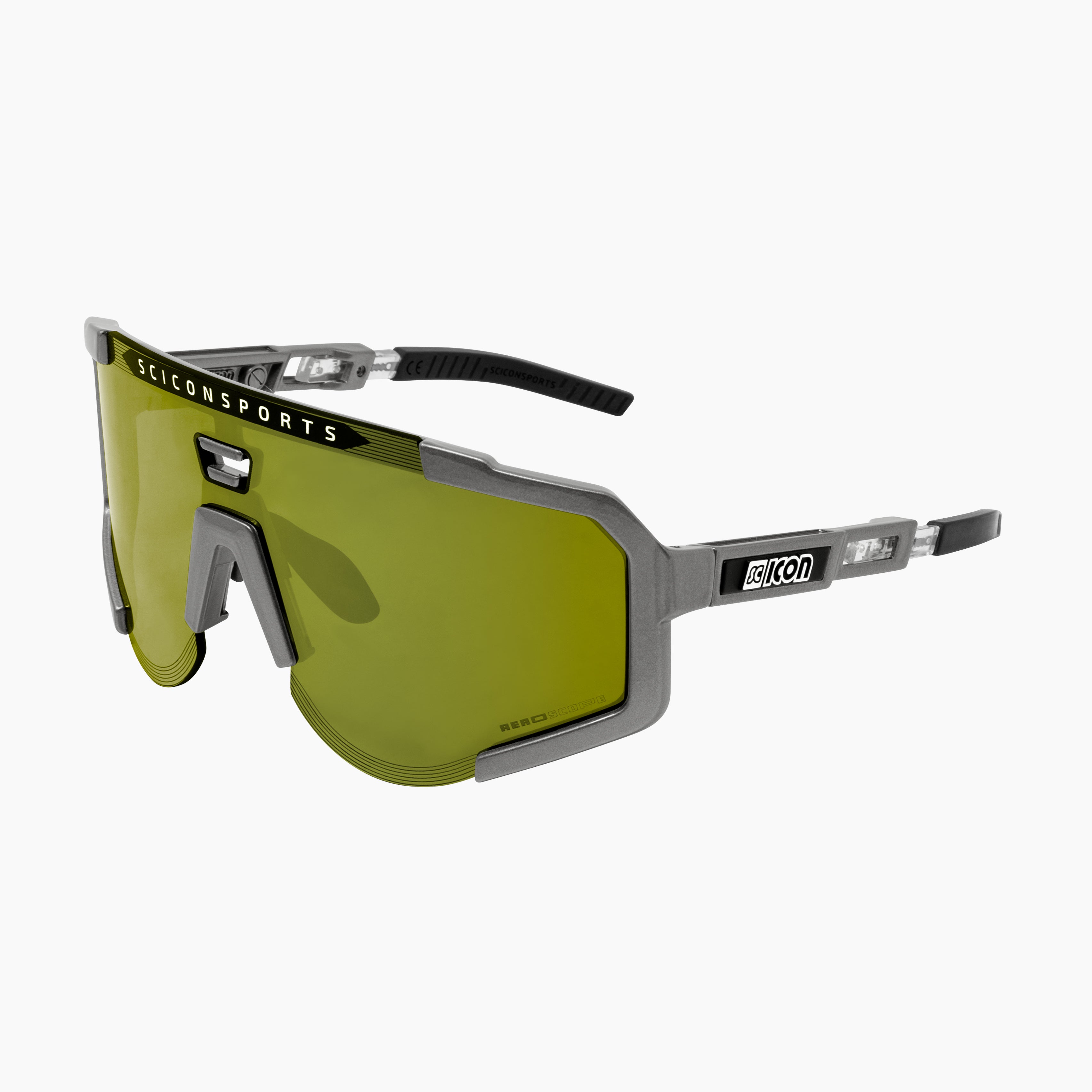 Anthracite/Pink Aeroscope Sport Sunglasses | Scicon Sports