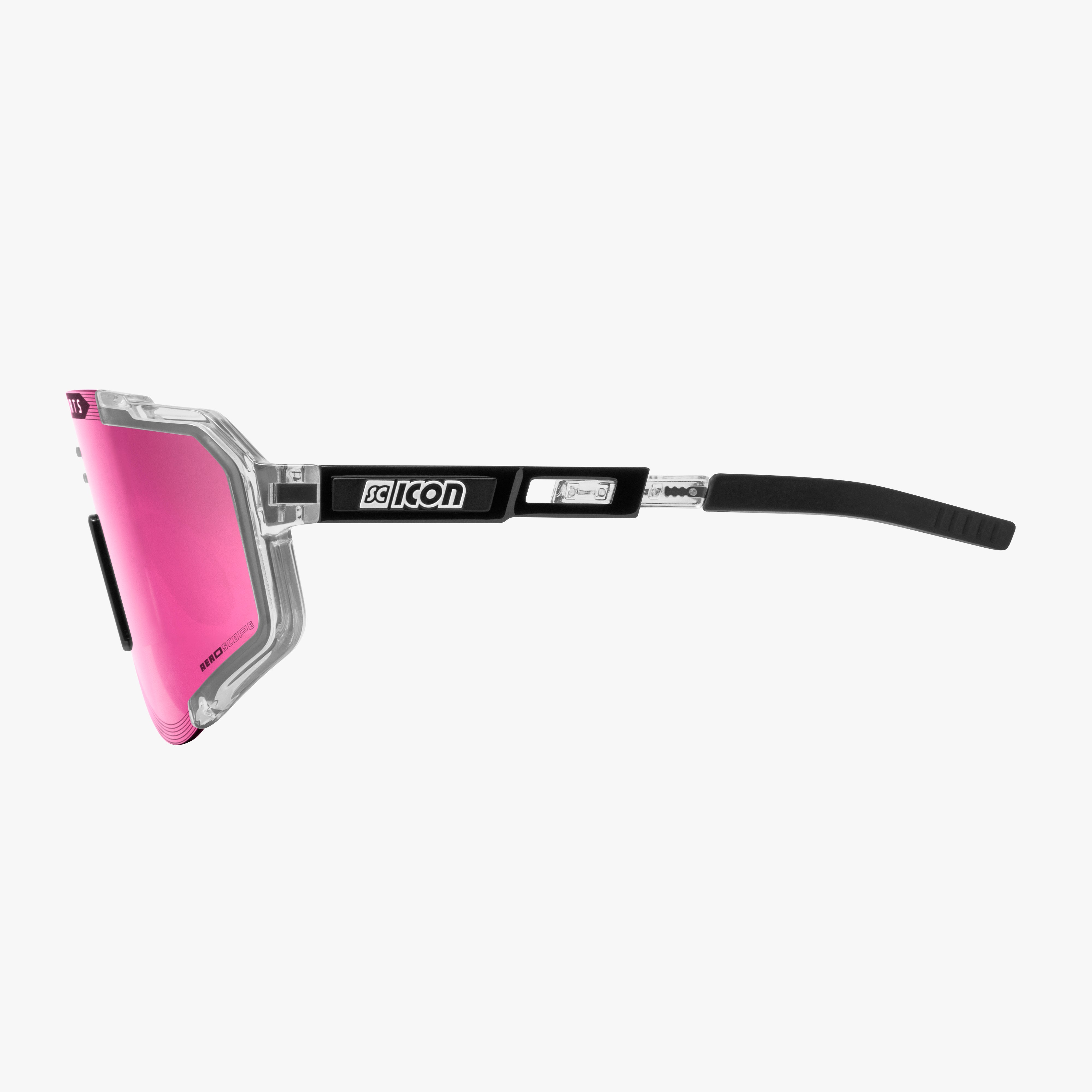 SCICON AEROSCOPE[PINK FLUO/非調光] エアロスコープ Crystal/Pink Aeroscope Sport Sunglasses | Scicon Sports