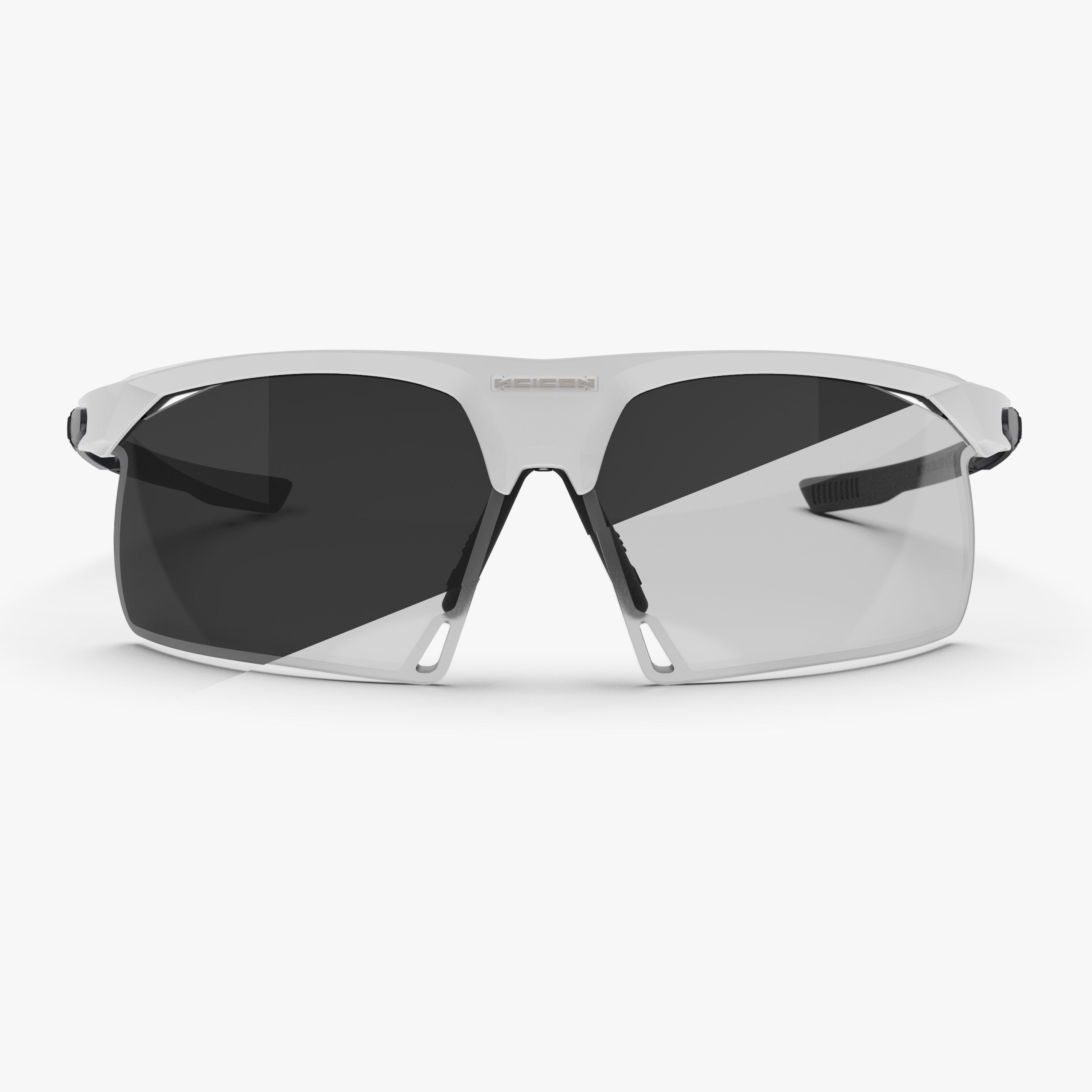 Aerobeam White Gloss + Photochromic Clear to Grey front