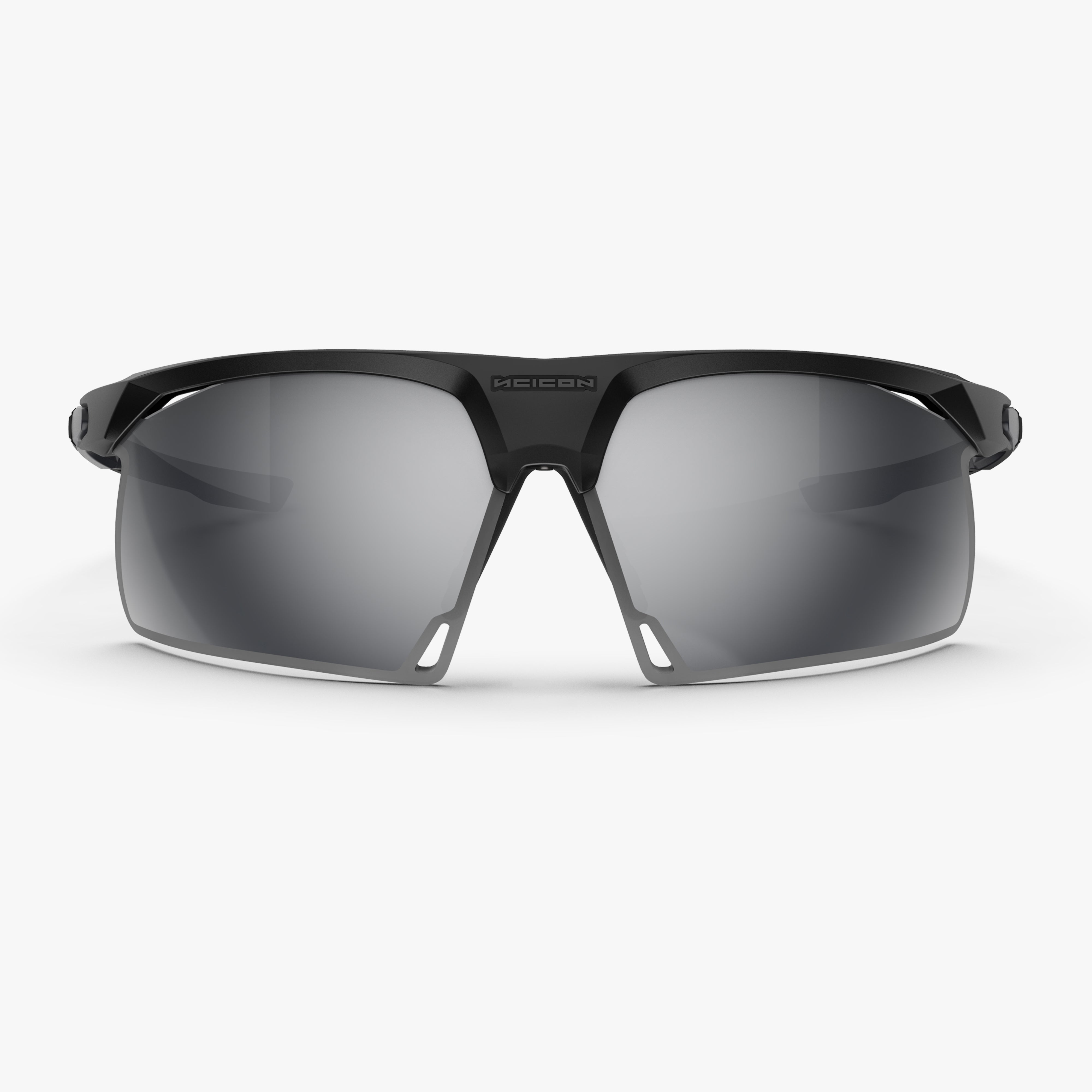 Aerobeam Matte Black + Polarized Grey front