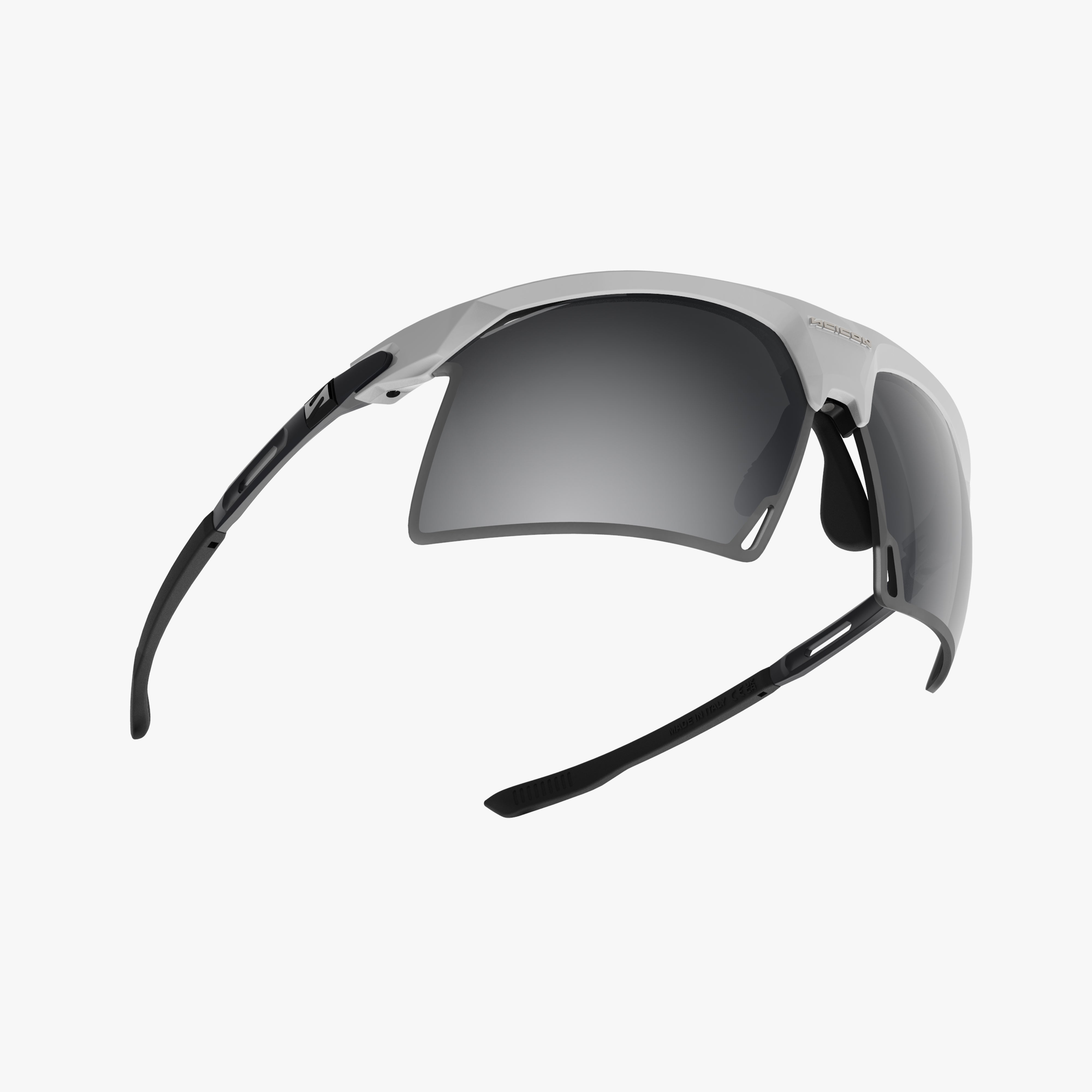 Aerobeam White Gloss + Polarized Grey fly