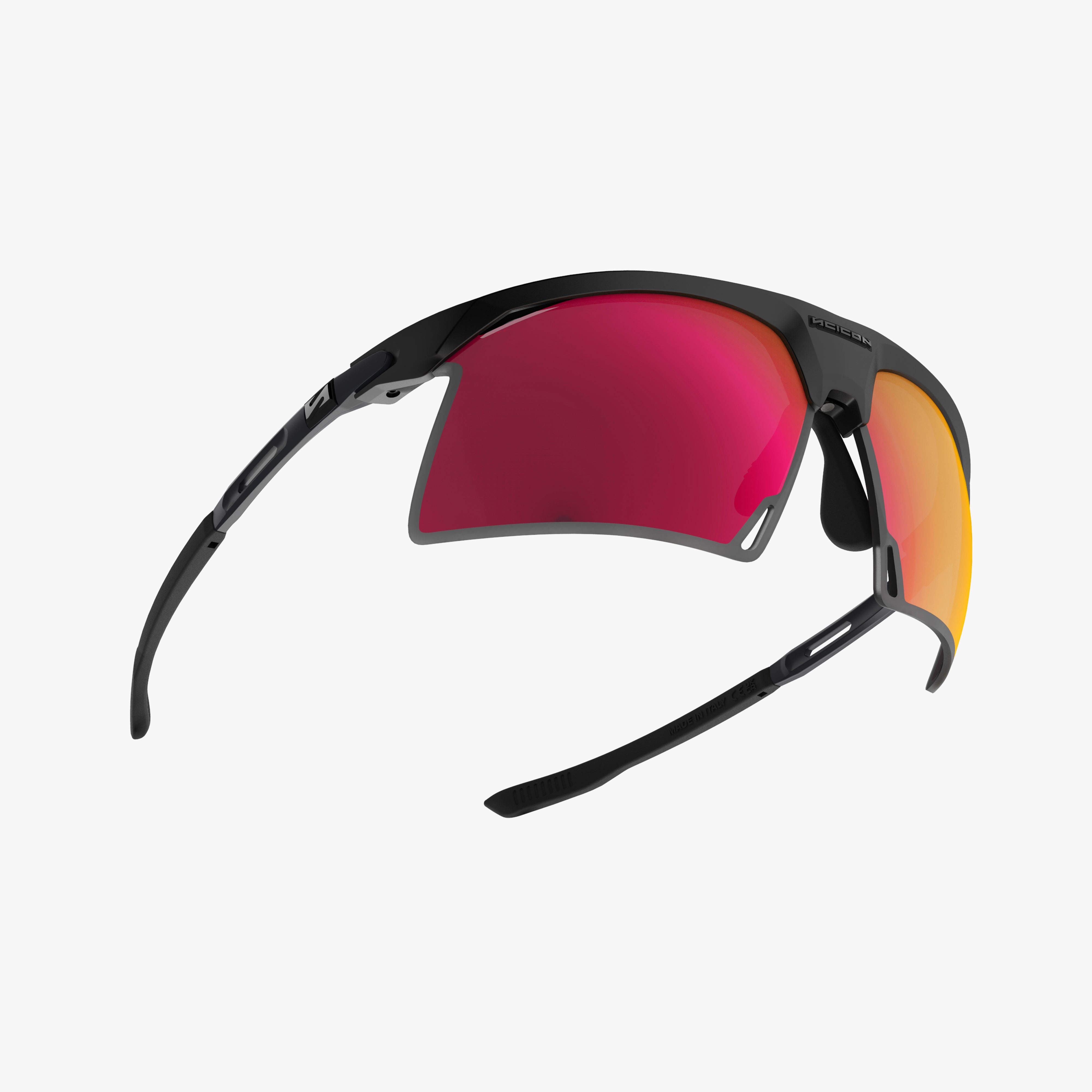 Aerobeam Matte Black + Multimirror Sunburst fly