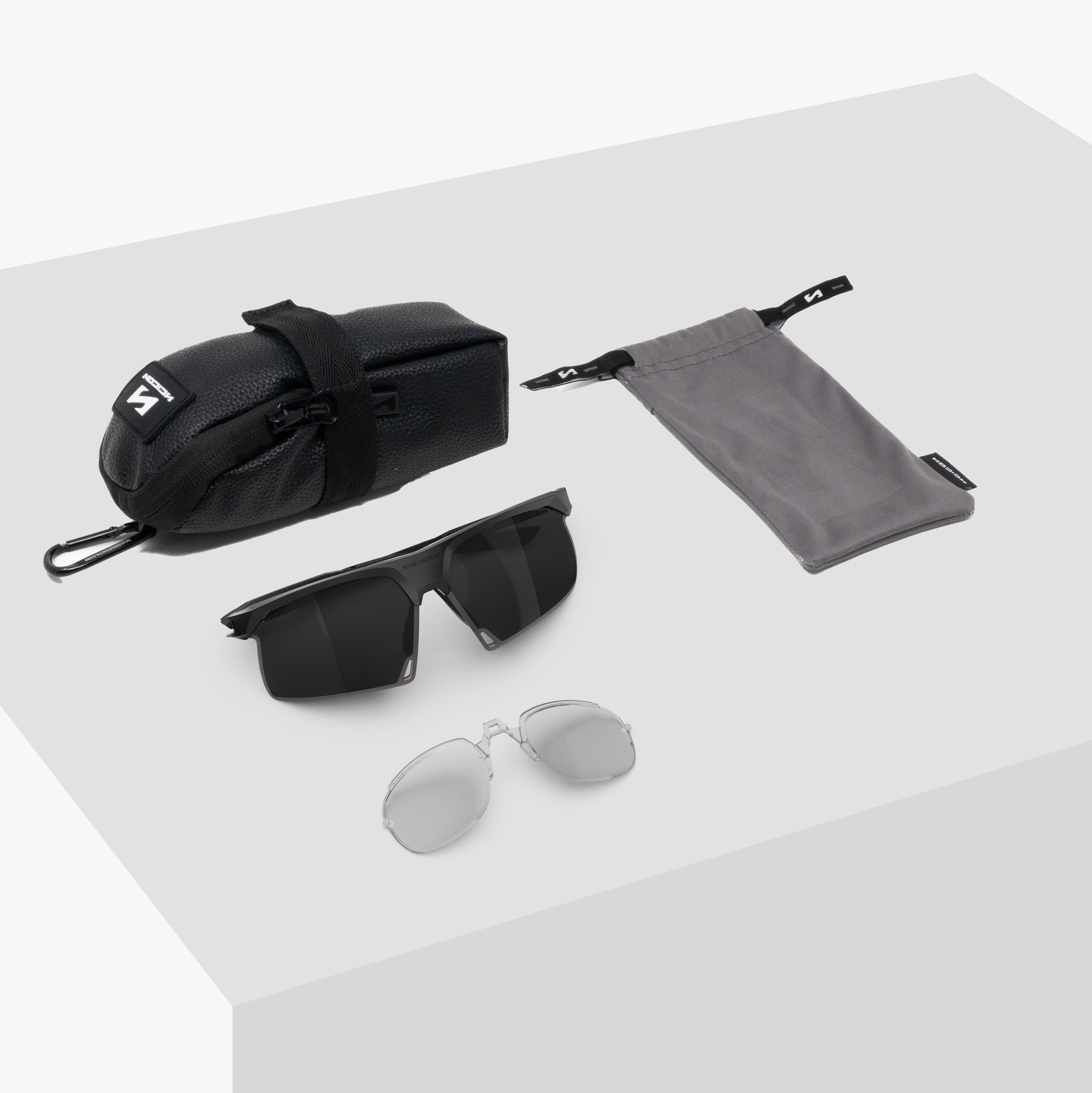 Aerobeam Matte Black + Optical Insert box