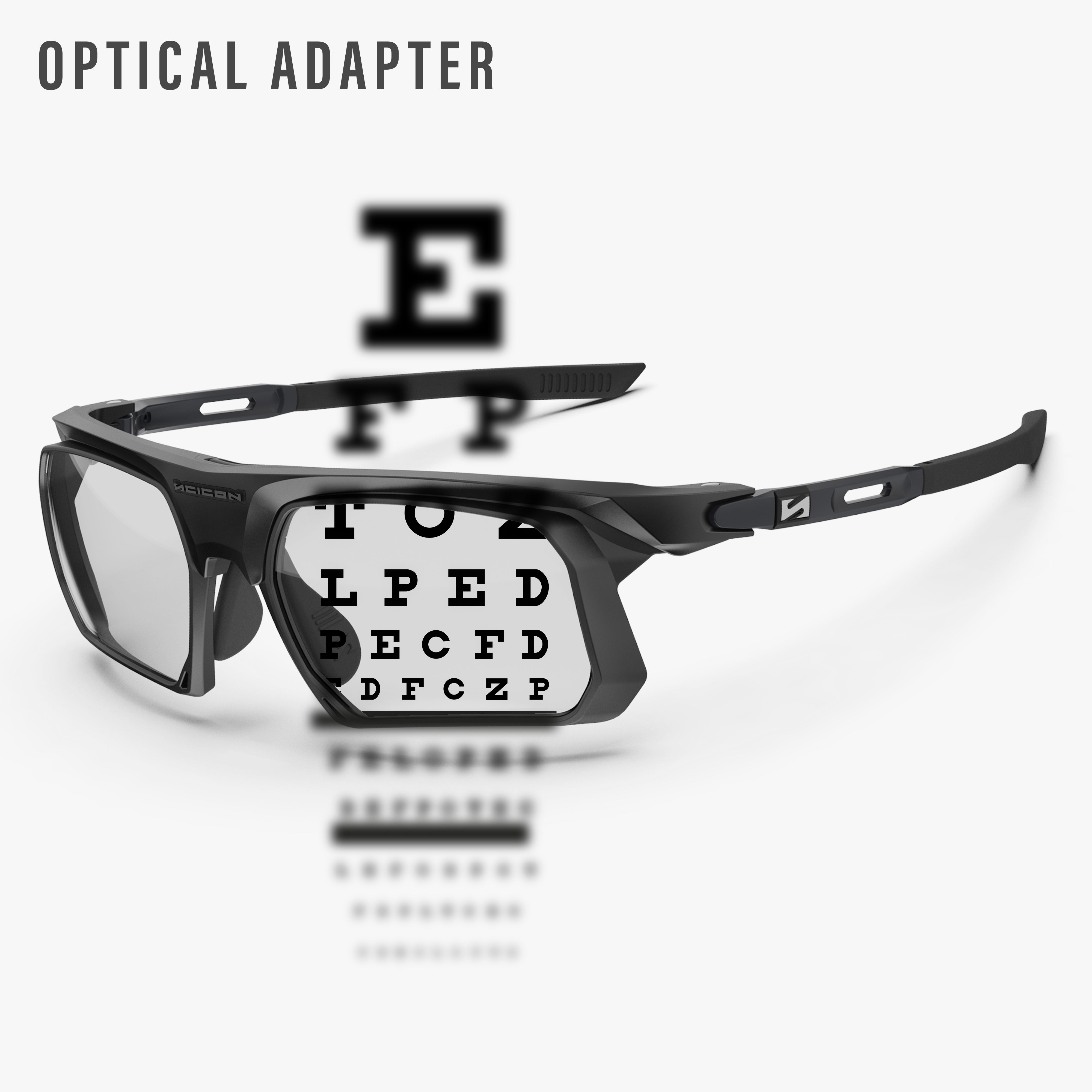 Aerobeam Matte Black + Optical Adapter XL hero