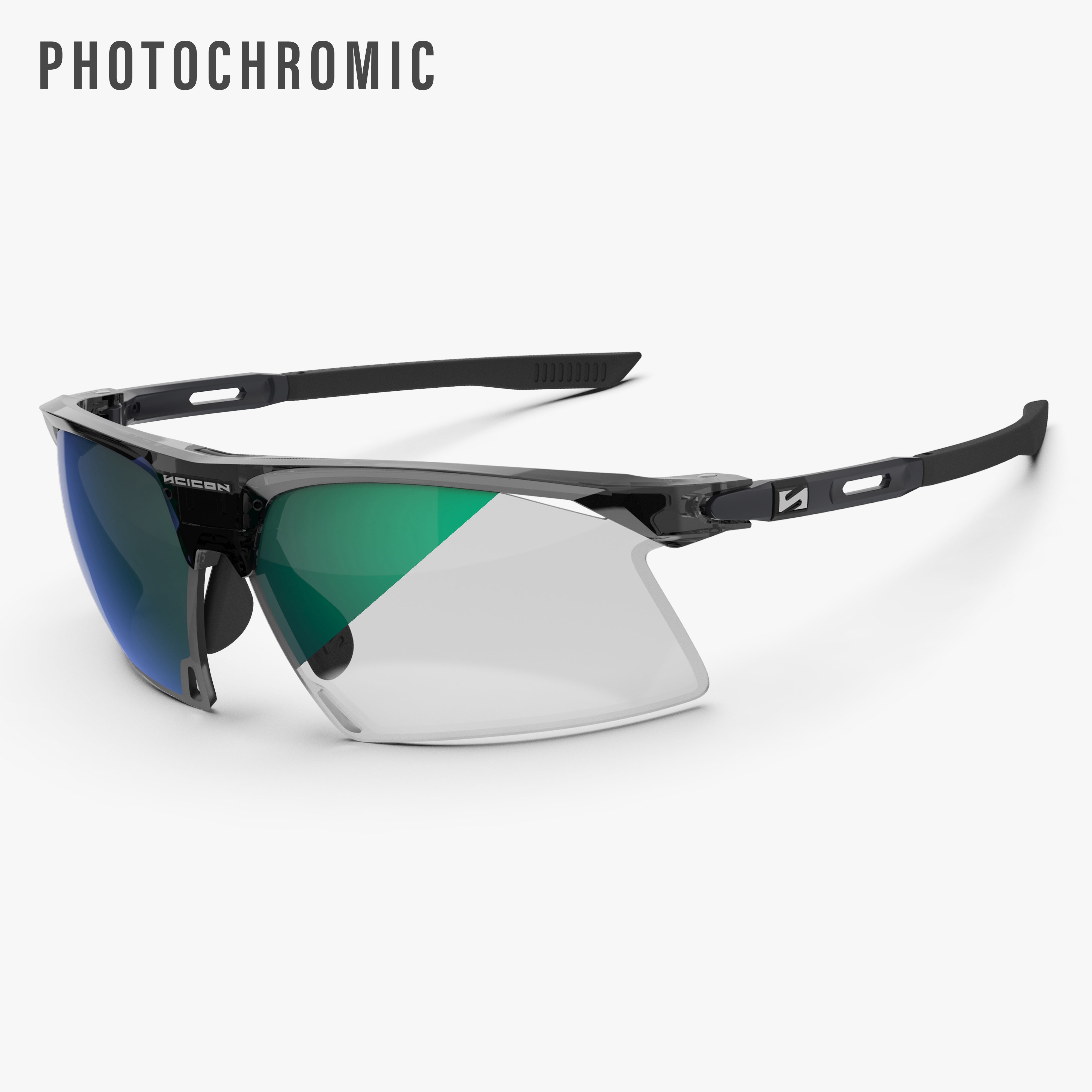 Aerobeam Titanium Sport Sunglasses Photochromic | Scicon Sports